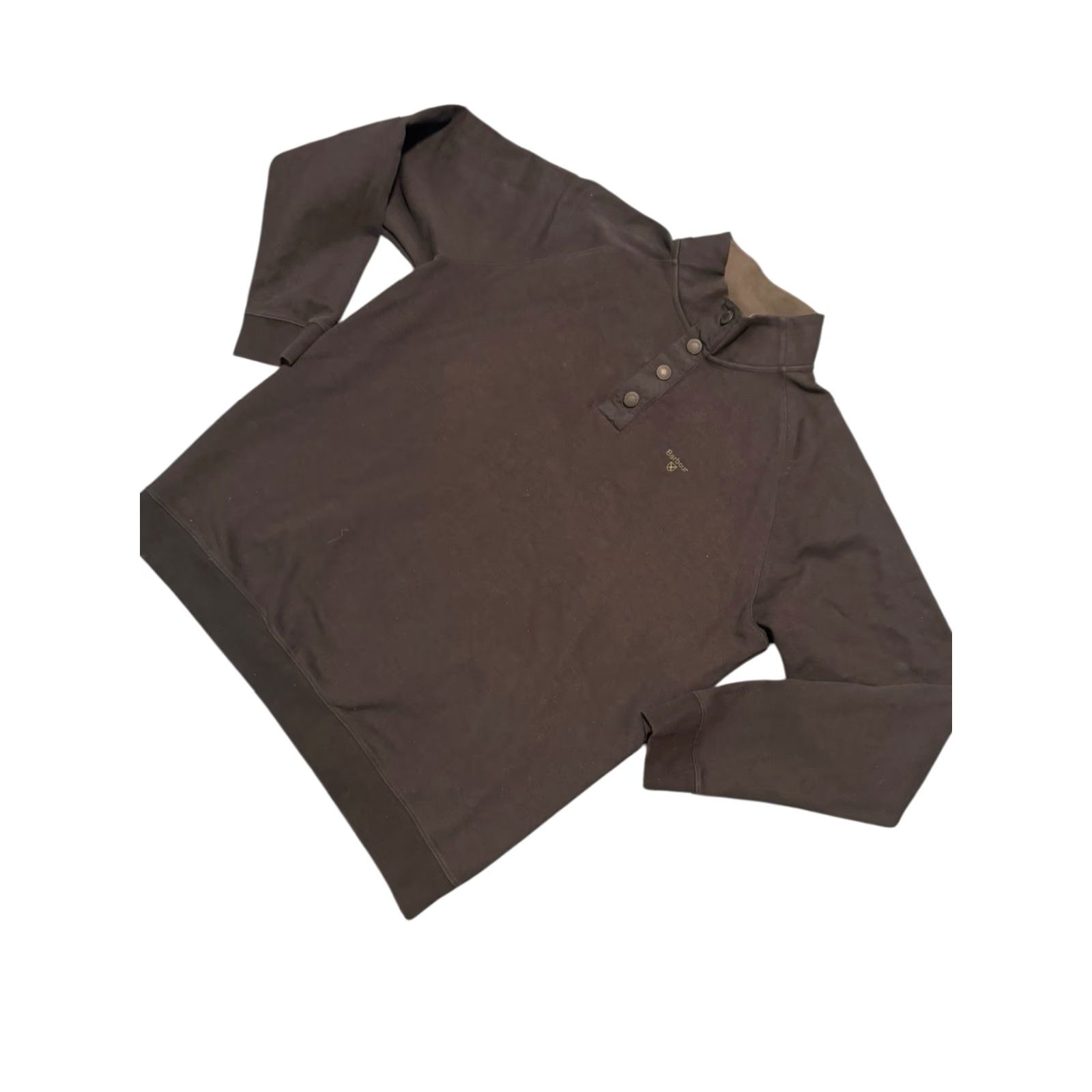 Barbour BARBOUR Men's Black 1/4 Snap Pullover Sweatshirt Size XXL Size US XXL / EU 58 / 5 - 4 Thumbnail