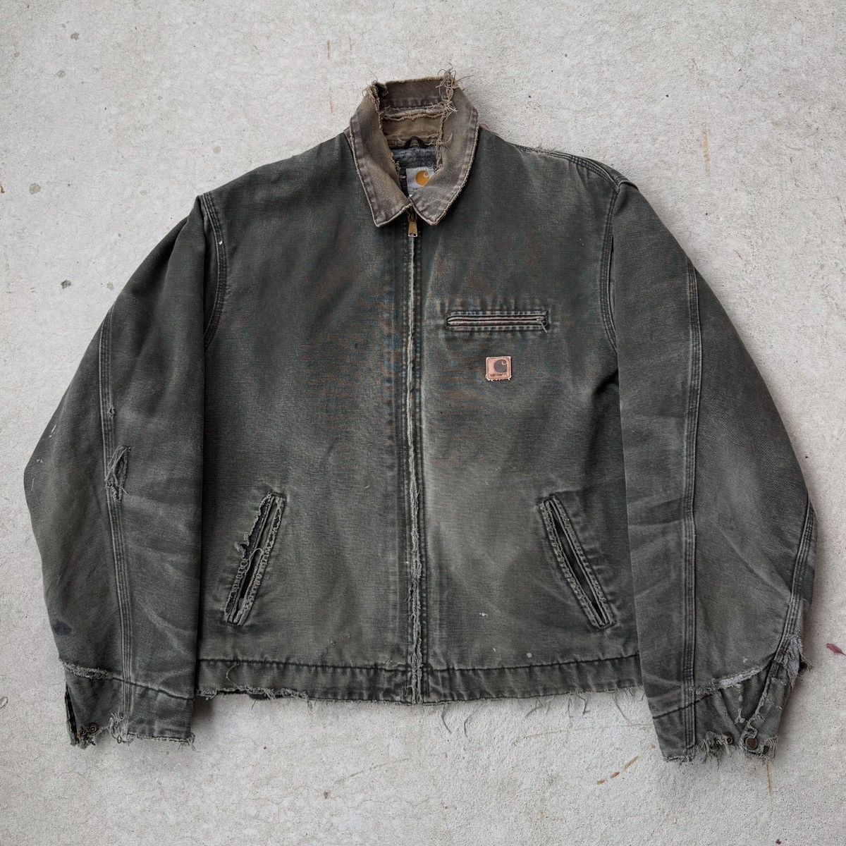 Carhartt Vintage J97MOS Carhartt Detroit Jacket Size US XXL / EU 58 / 5 - 1 Thumbnail