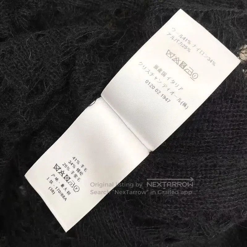 Dior Dior Black Wool Pullover Sweater . Size XXS / US 00 / IT 34 - 6 Thumbnail