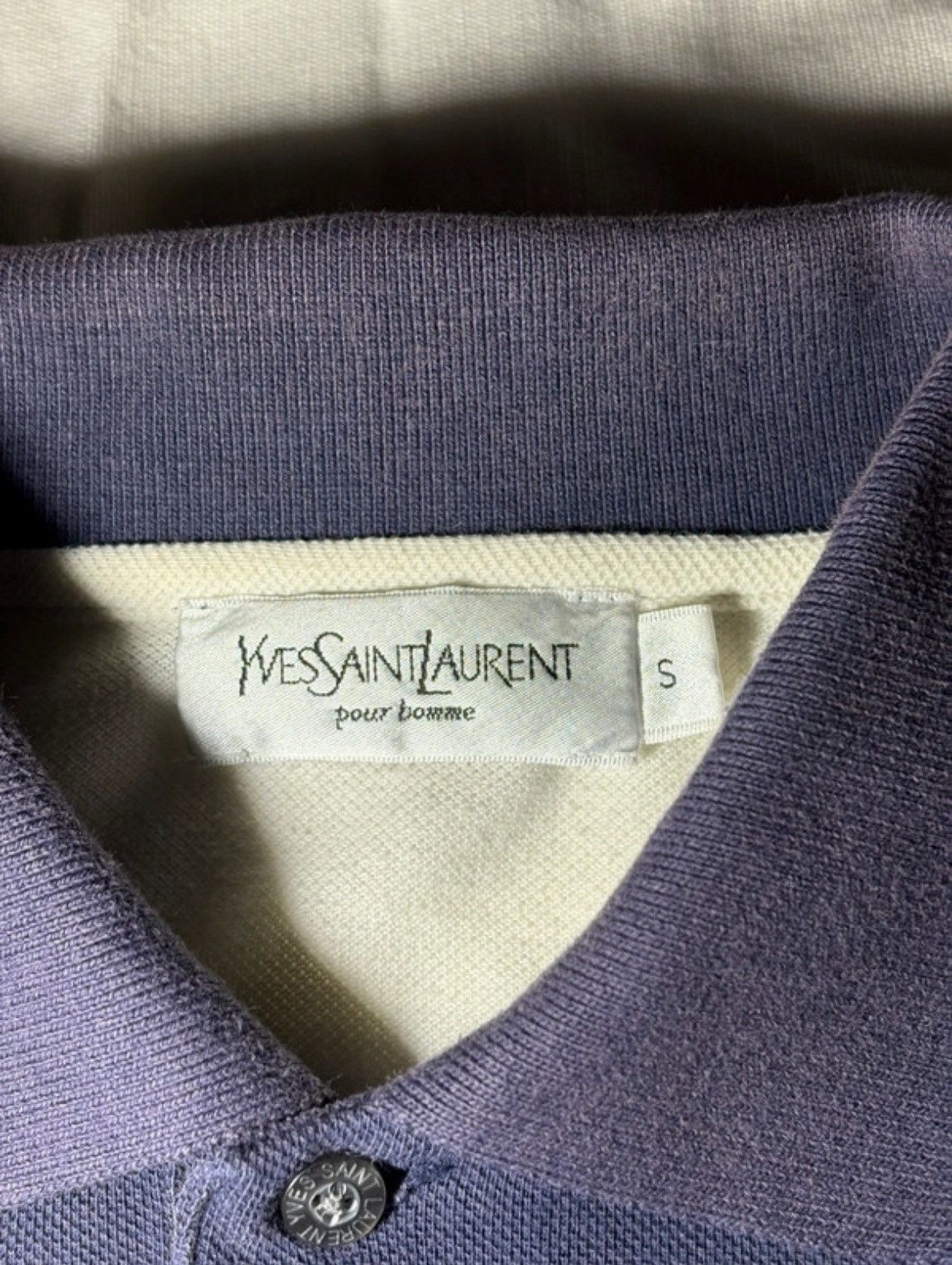 Yves Saint Laurent Vintage YSL Polo Shirt Size US S / EU 44-46 / 1 - 6 Thumbnail