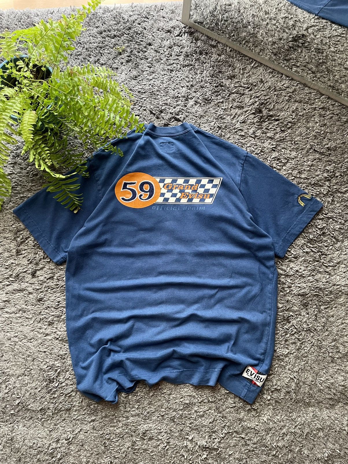 Evisu × Vintage Evisu T-Shirt Streetwear Vintage Big Logo Rare Size US L / EU 52-54 / 3 - 10 Thumbnail