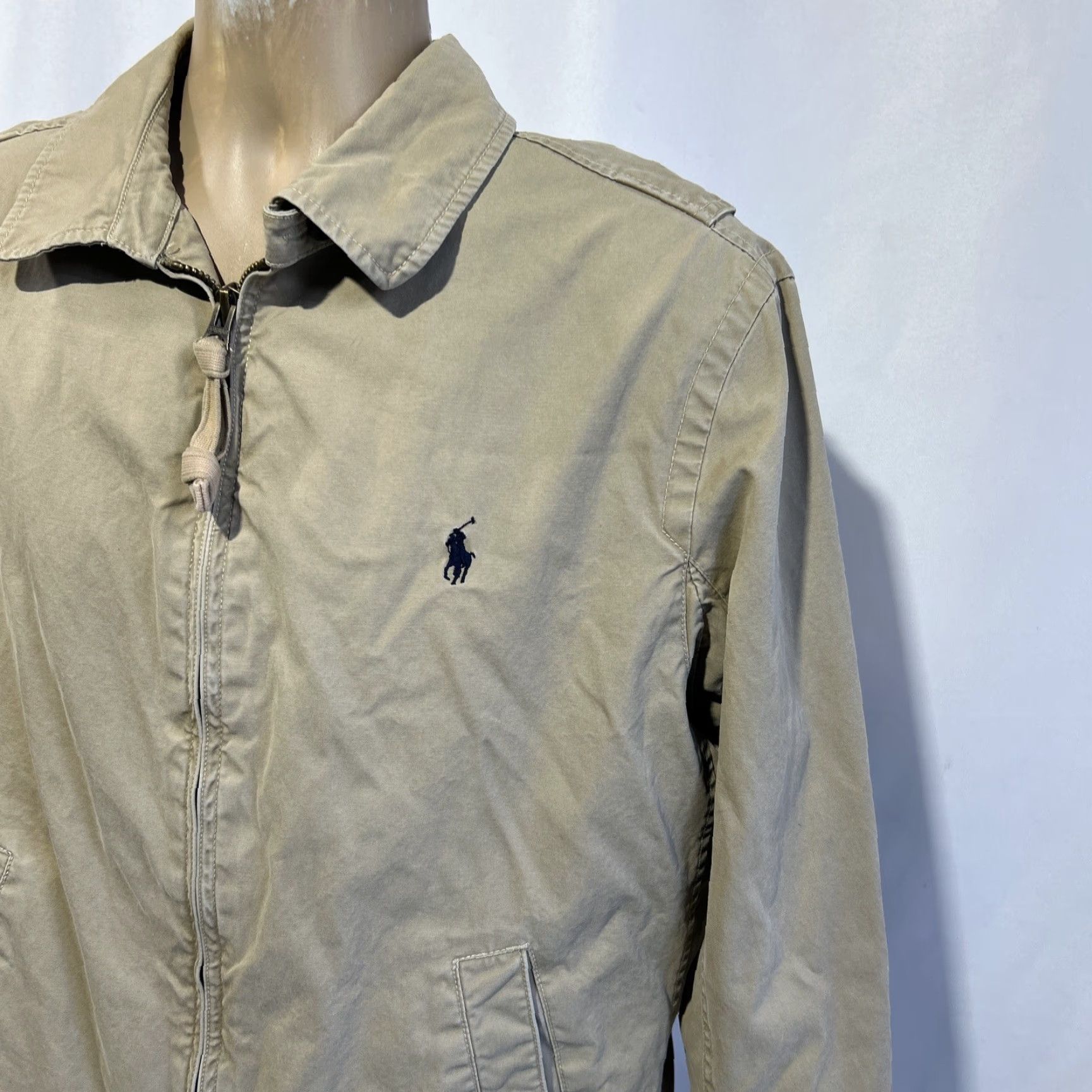 Ralph Lauren Polo Ralph Lauren Field Jacket Flannel Plaid Zip Large Shirt Jacket Men’s Khaki Beige Regular Size L Size US L / EU 52-54 / 3 - 2 Thumbnail