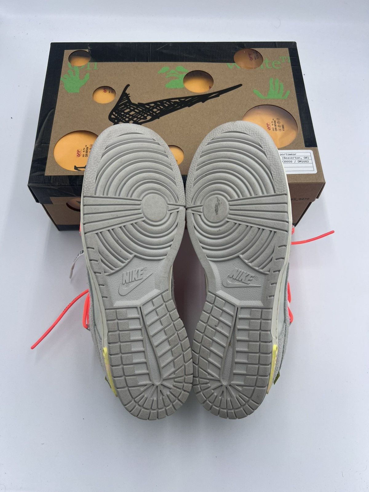 Nike × Off-White Dunk Low Off-White Lot 11 Size US 10 / EU 43 - 5 Thumbnail