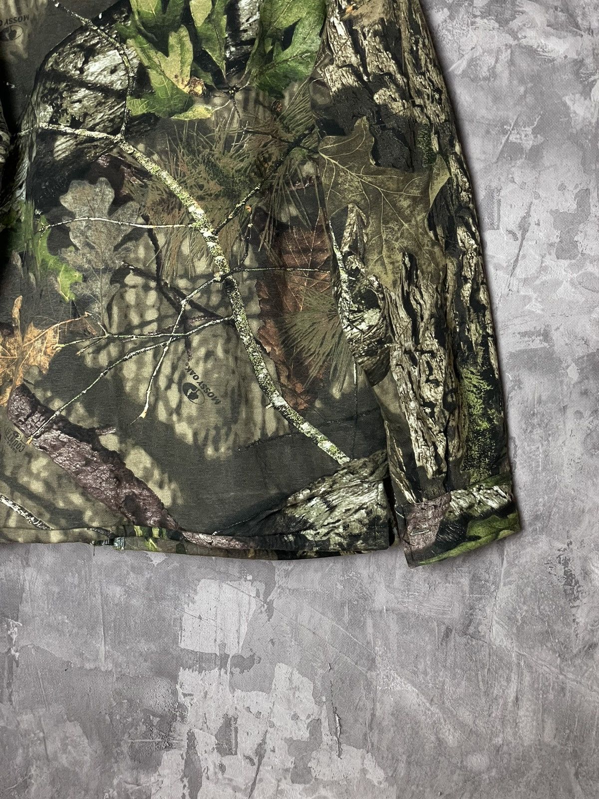 Mossy Oaks × Realtree × Vintage Vintage Y2k Mossy Oak Camo Zip Up Jacket Size US L / EU 52-54 / 3 - 14 Thumbnail