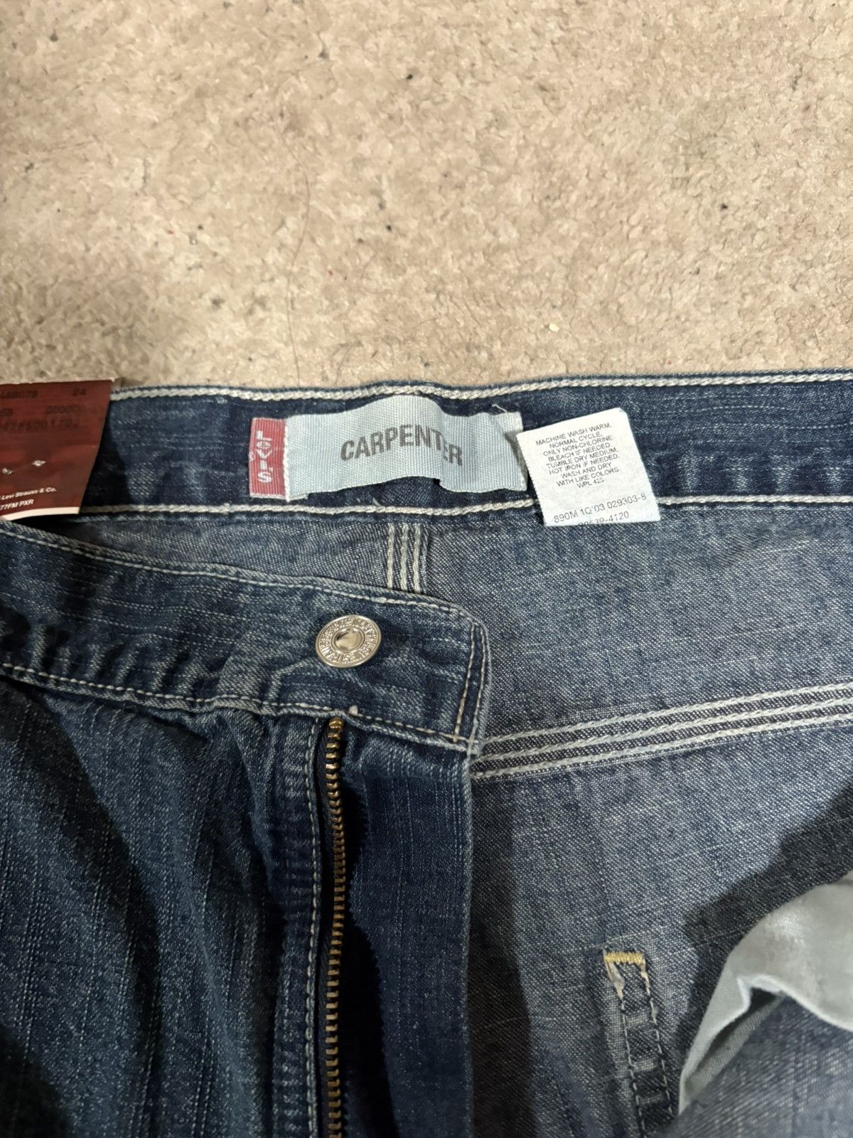 Levi's LEVIS CARPENTER🔨 NWT VINTAGE Size US 38 / EU 54 - 6 Thumbnail