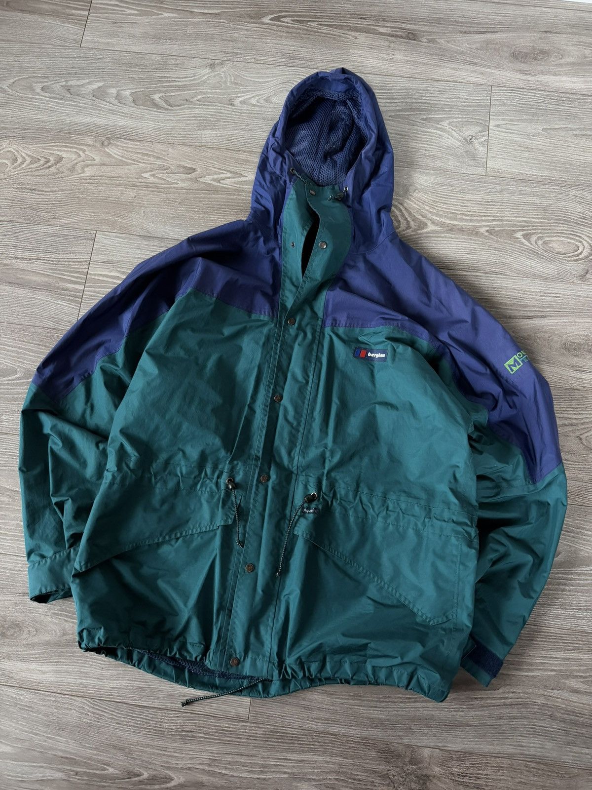 Berghaus Vintage Berghaus 00s Waterproof Regular Gorpcore Jacket Size US XL / EU 56 / 4 - 9 Thumbnail