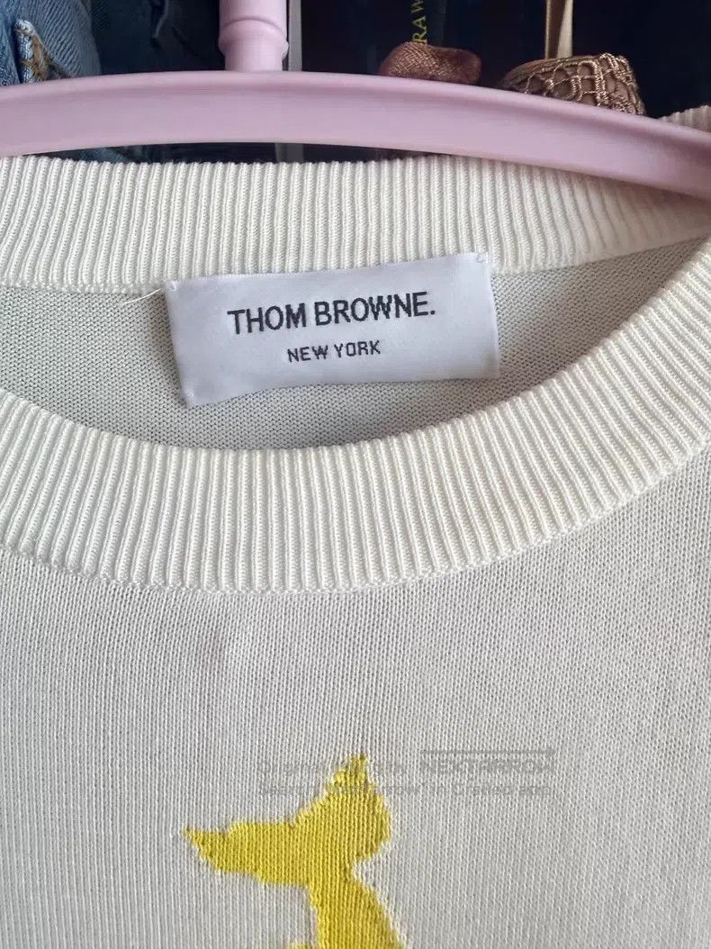 Thom Browne Thom Browne White Whale Knit Sweater Size US S / EU 44-46 / 1 - 5 Thumbnail