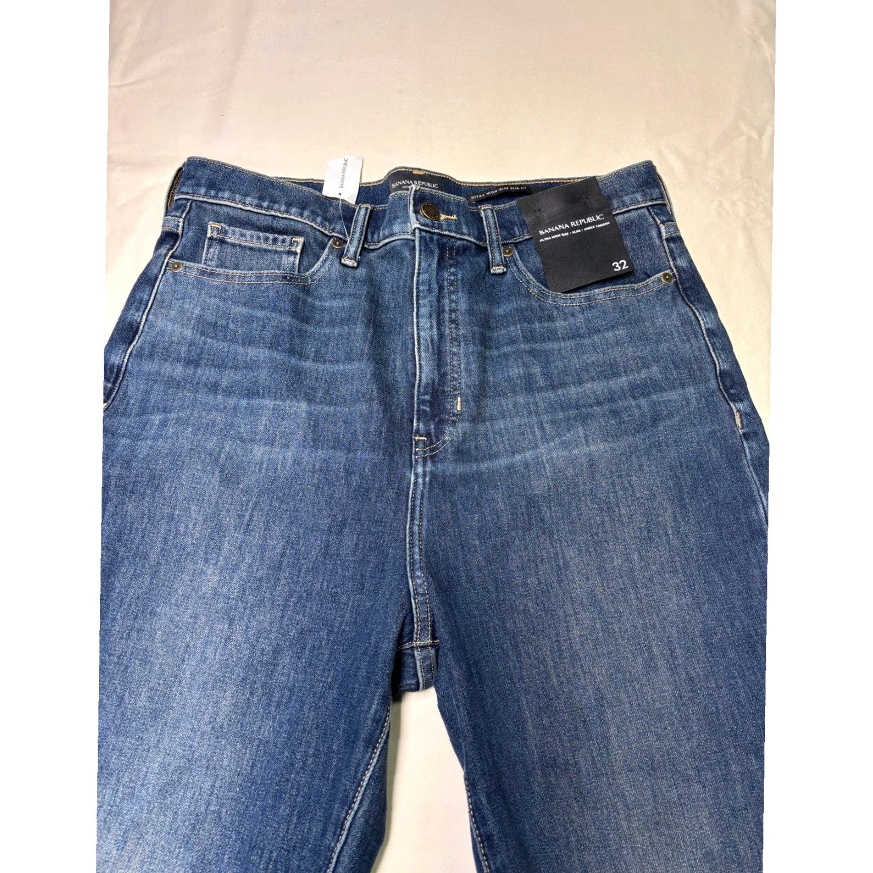 Banana Republic Banana Republic NWT Ultra High Rise Slim Fit Ankle Length Jeans Size 34X28 Size 24" / US 00 / IT 34 - 2 Thumbnail
