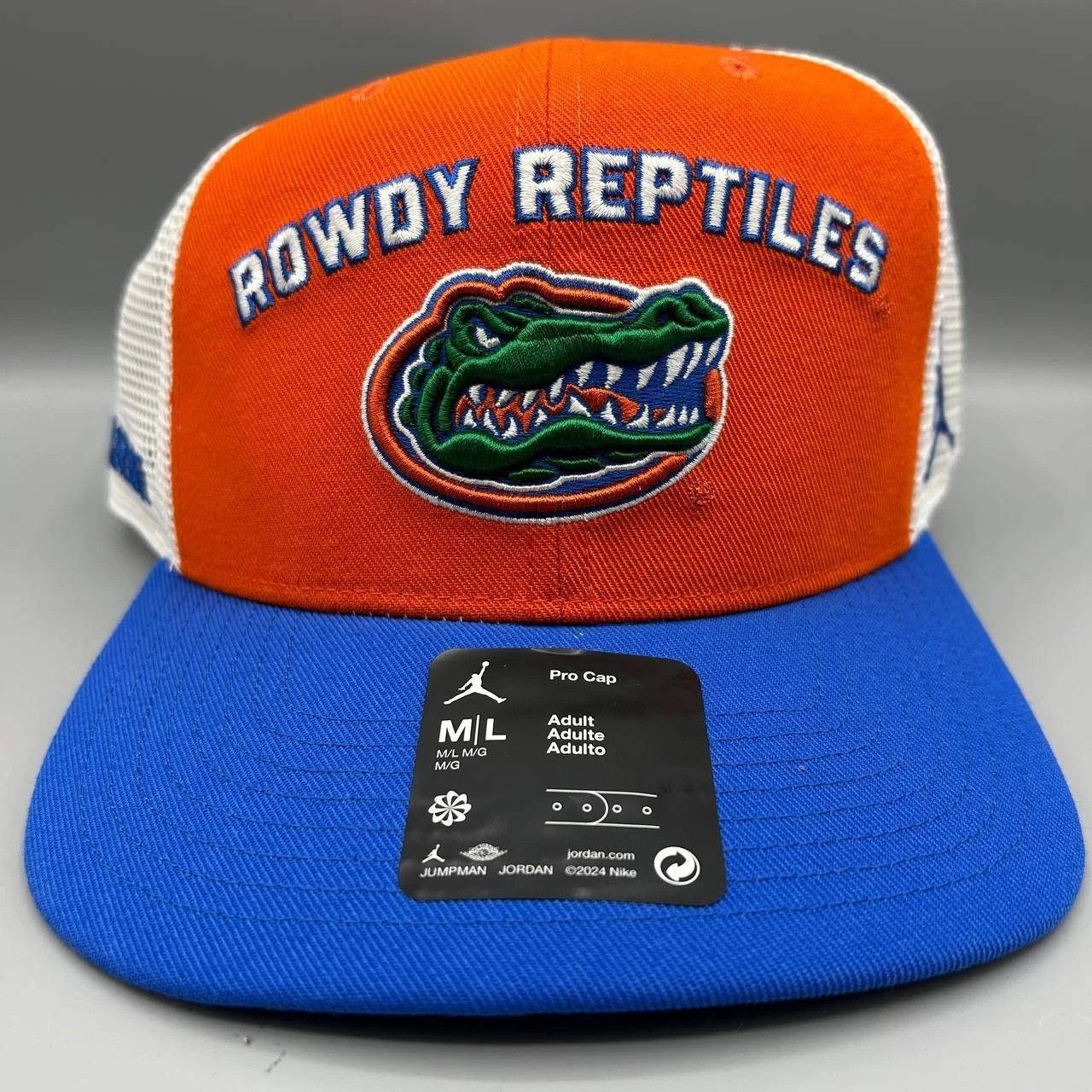 Nike Florida Gators x Air Jordan Pro Trucker M-L Dri-Fit SnapBack Size ONE SIZE - 1 Thumbnail