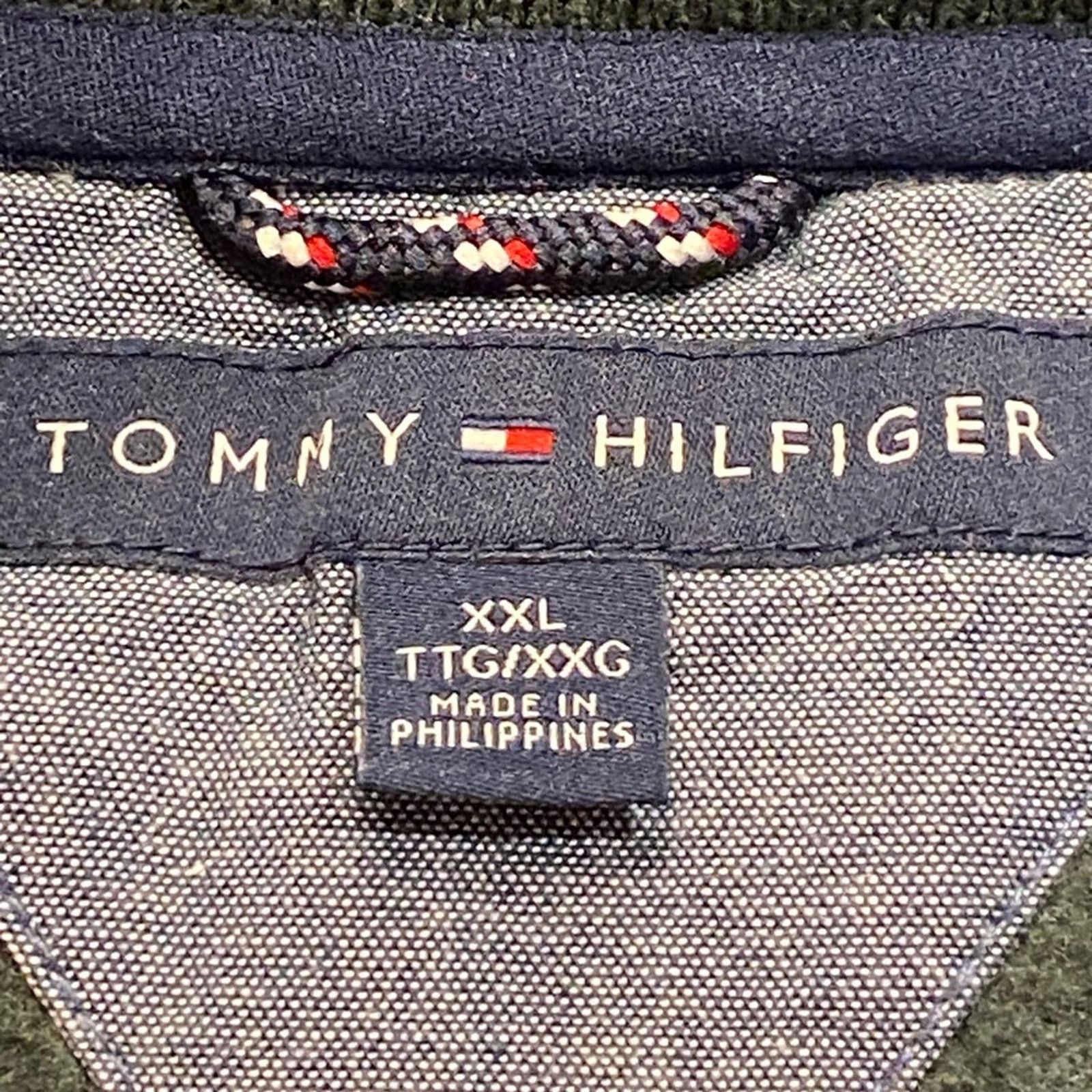 Tommy Hilfiger Tommy Hilfiger Mens XXL Dark Green Fleece Full Zip Jacket Size US XXL / EU 58 / 5 - 3 Thumbnail