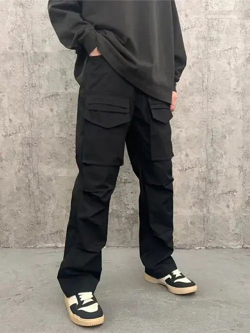 Jean multi pocket urban utility cargo pants Size US 32 / EU 48 - 4 Thumbnail