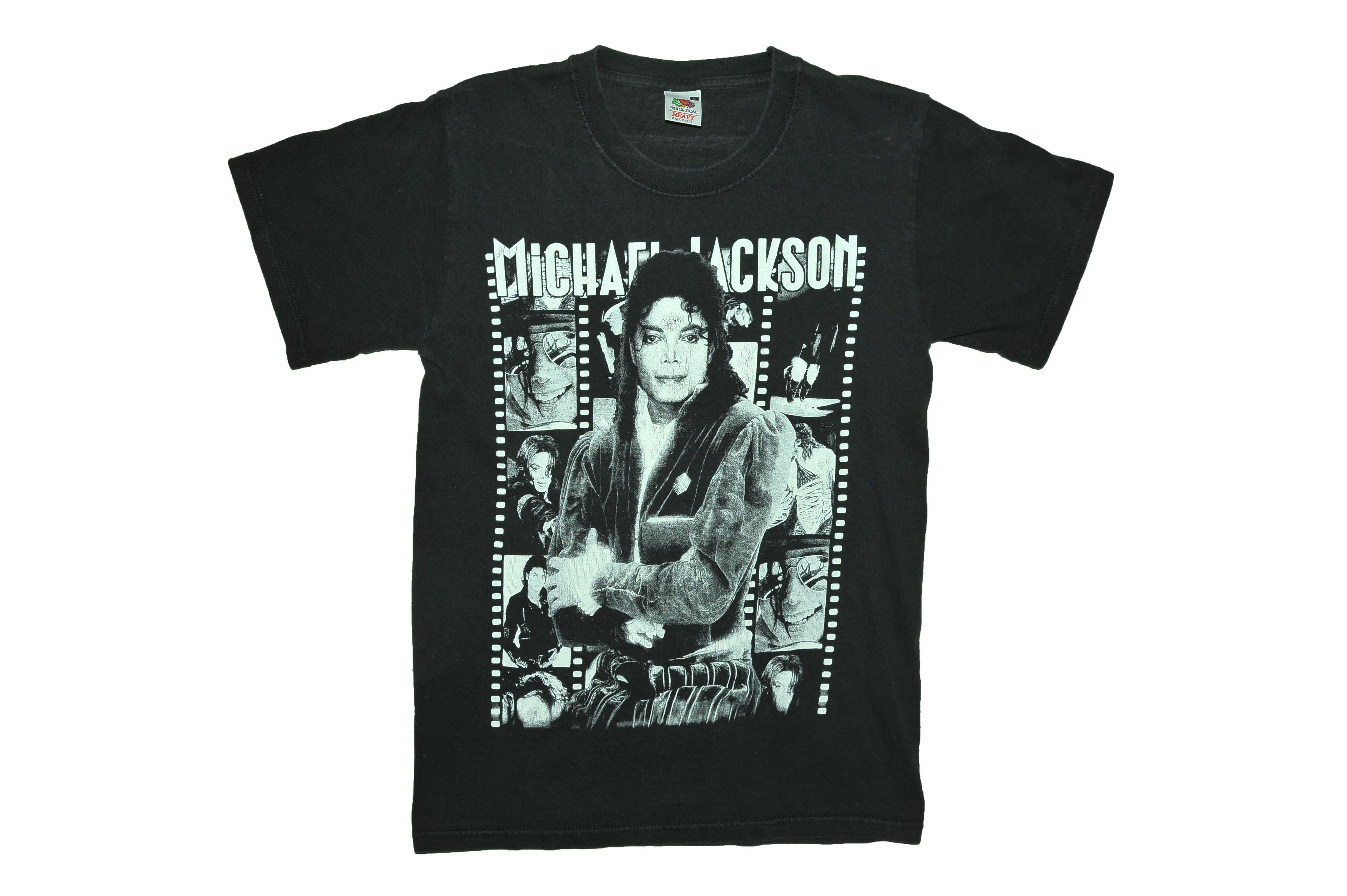 Fruit Of The Loom Vintage Michael Jackson T-shirt Size US S / EU 44-46 / 1 - 1 Thumbnail