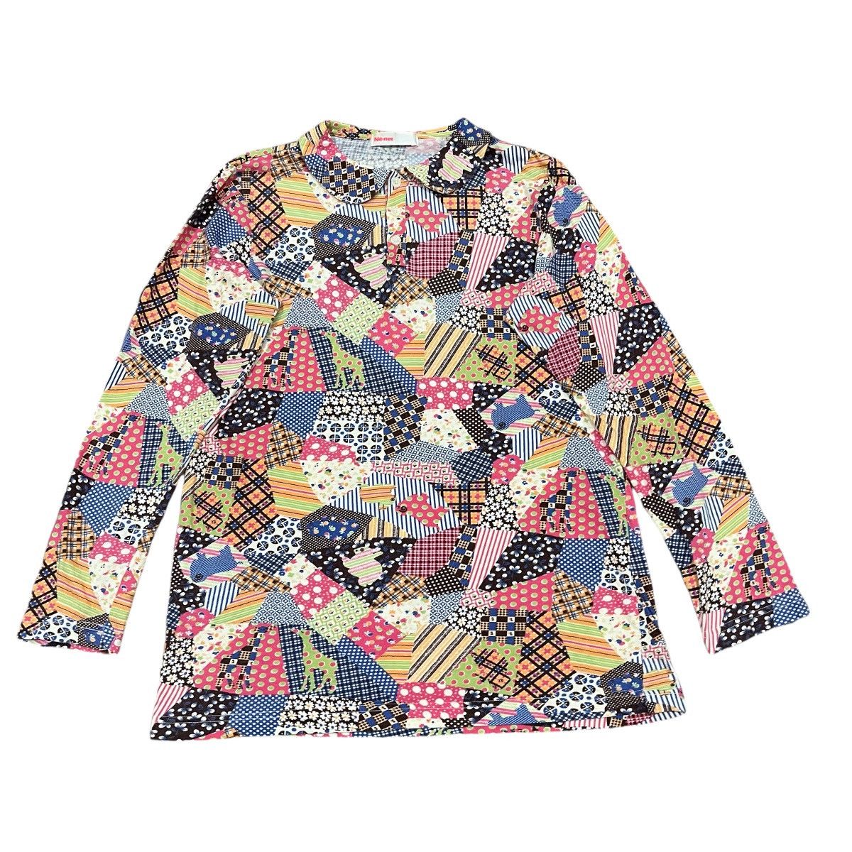 Issey Miyake Multi colour blouse Size M / US 6-8 / IT 42-44 - 1 Thumbnail
