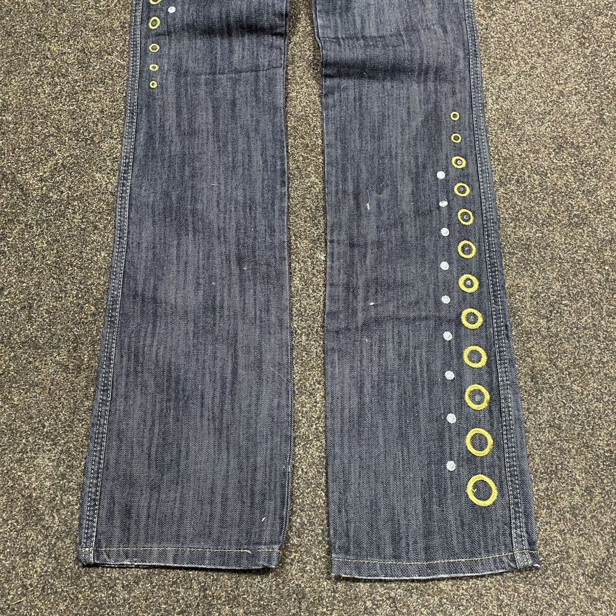 Vintage Y2K Baggy Distressed Cargo Pants Bondage Straps Grunge 30 Size 30" / US 8 / IT 44 - 3 Thumbnail