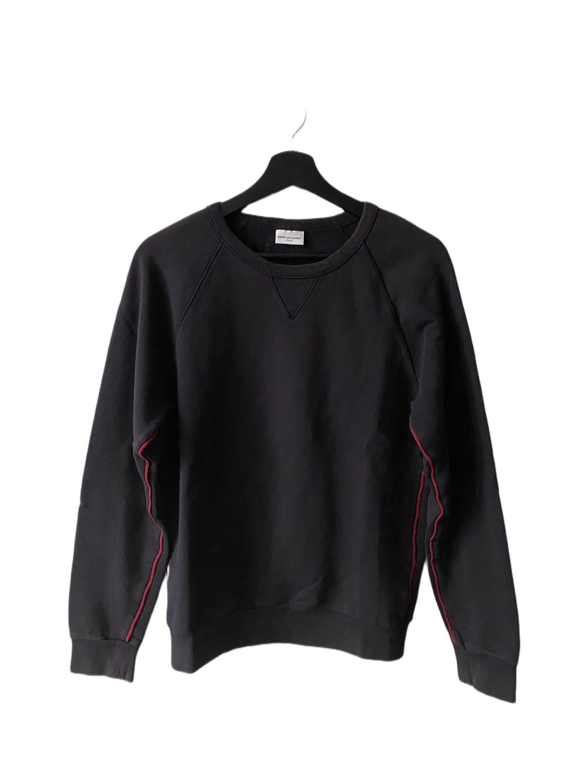 image of Dries Van Noten Sweatshirt in Black, Men's (Size Small)