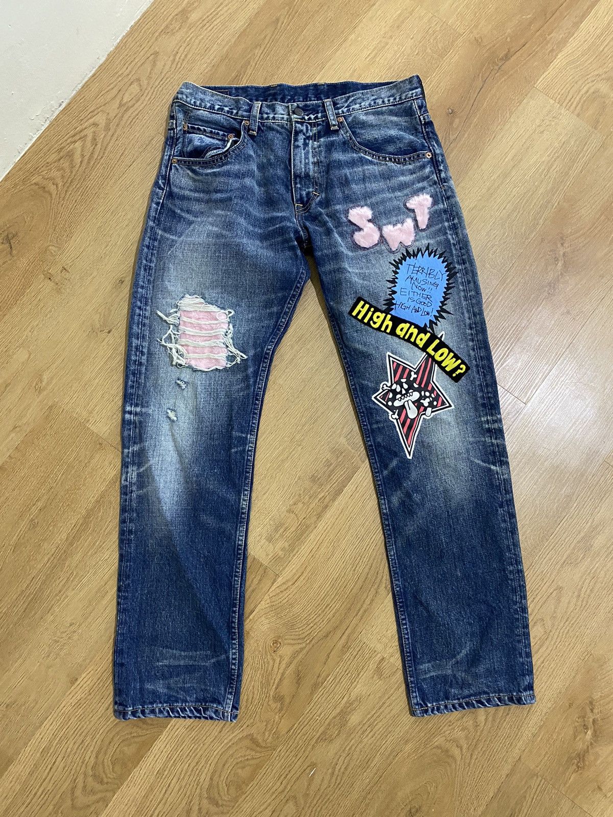 Japanese Brand × R.Newbold RNA.CO SWT ALTERNATIVE Jeans Size US 36 / EU 52 - 1 Thumbnail