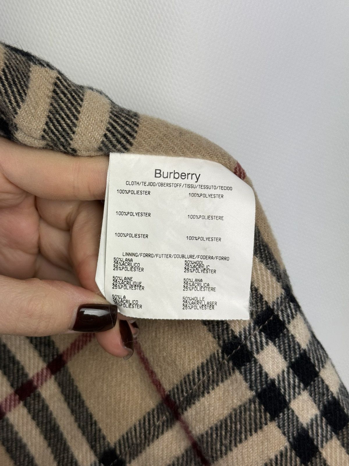 Burberry Burberry London Vintage Nova Check Lined Windbreaker Jacket Size US XL / EU 56 / 4 - 21 Thumbnail