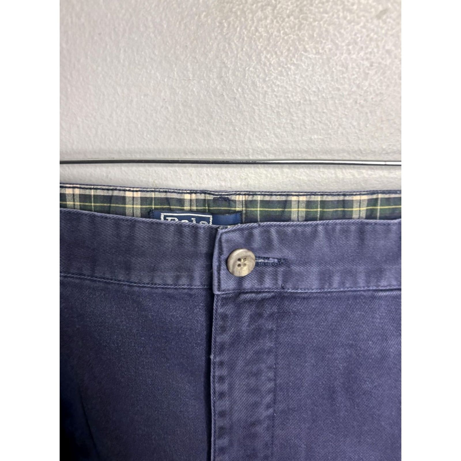 Polo Ralph Lauren VINTAGE Polo Ralph Lauren Shorts Mens 40 Blue Pleated Classic Fit Cotton Made USA Preppy Size US L / EU 52-54 / 3 - 5 Thumbnail
