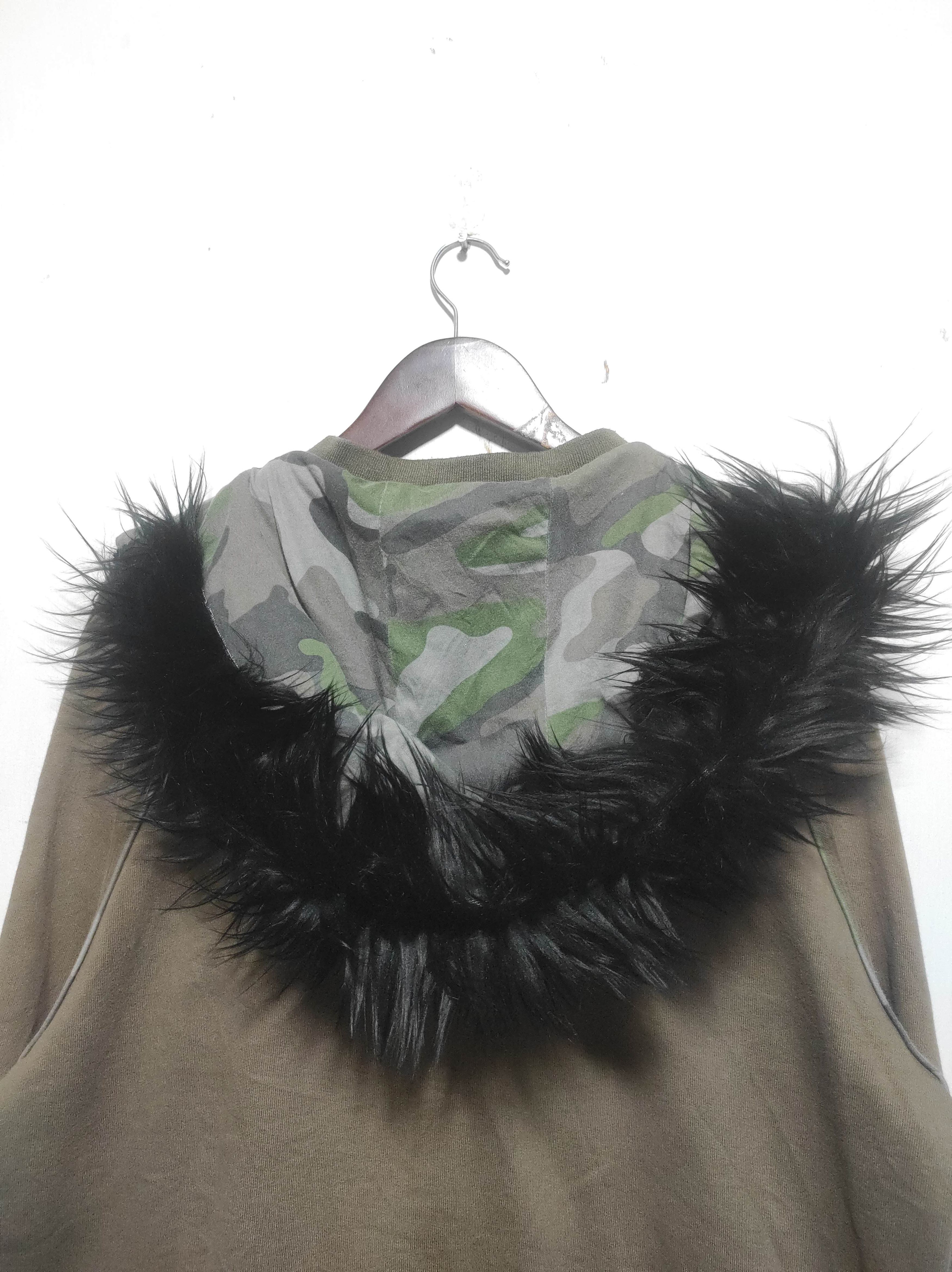 Hysteric Glamour Nothin'but Crew Zip Fur Hoodie IfSixWasNine LGB style Size US L / EU 52-54 / 3 - 16 Thumbnail