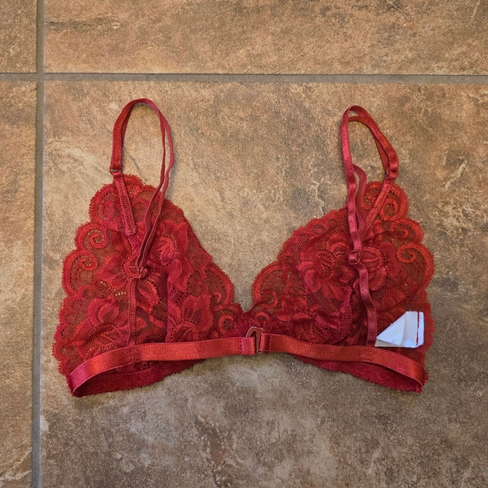 Other Red | TRASHY | Lace Detailed Bralette Size ONE SIZE - 2 Thumbnail