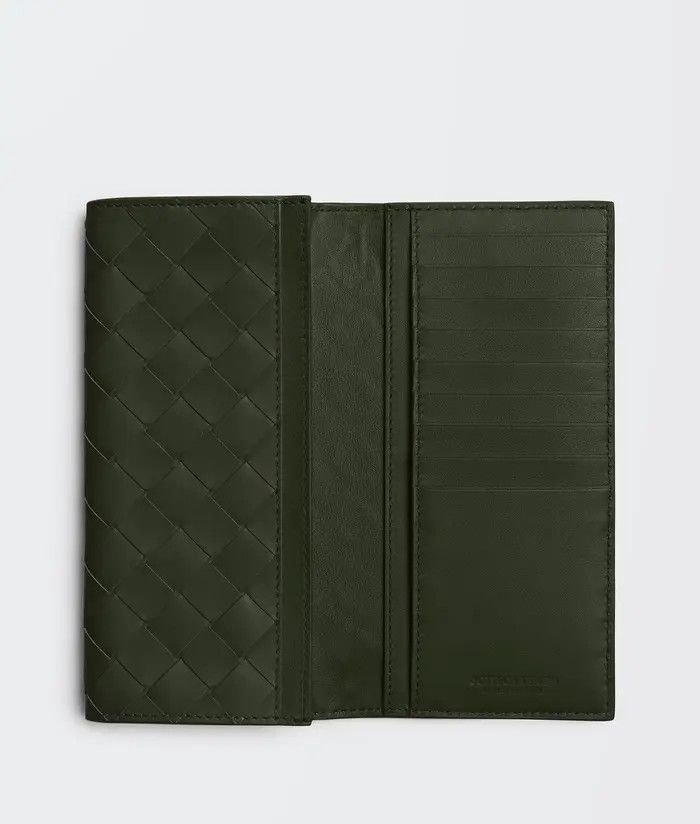 Bottega Veneta o1w1db10825 Size: OS / Long Intrecciato Wallet in Camping Size ONE SIZE - 3 Thumbnail