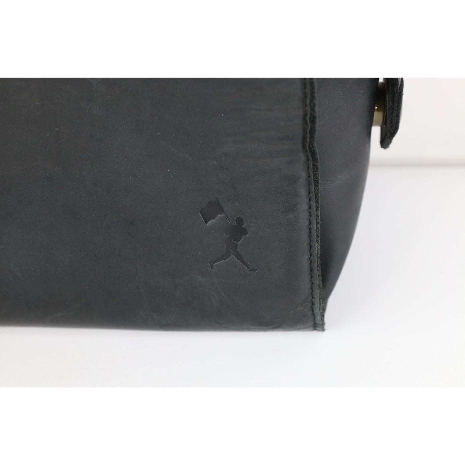 Vintage Baseballism Glove Leather Handled Game Day Purse Bag Black Size ONE SIZE - 3 Thumbnail