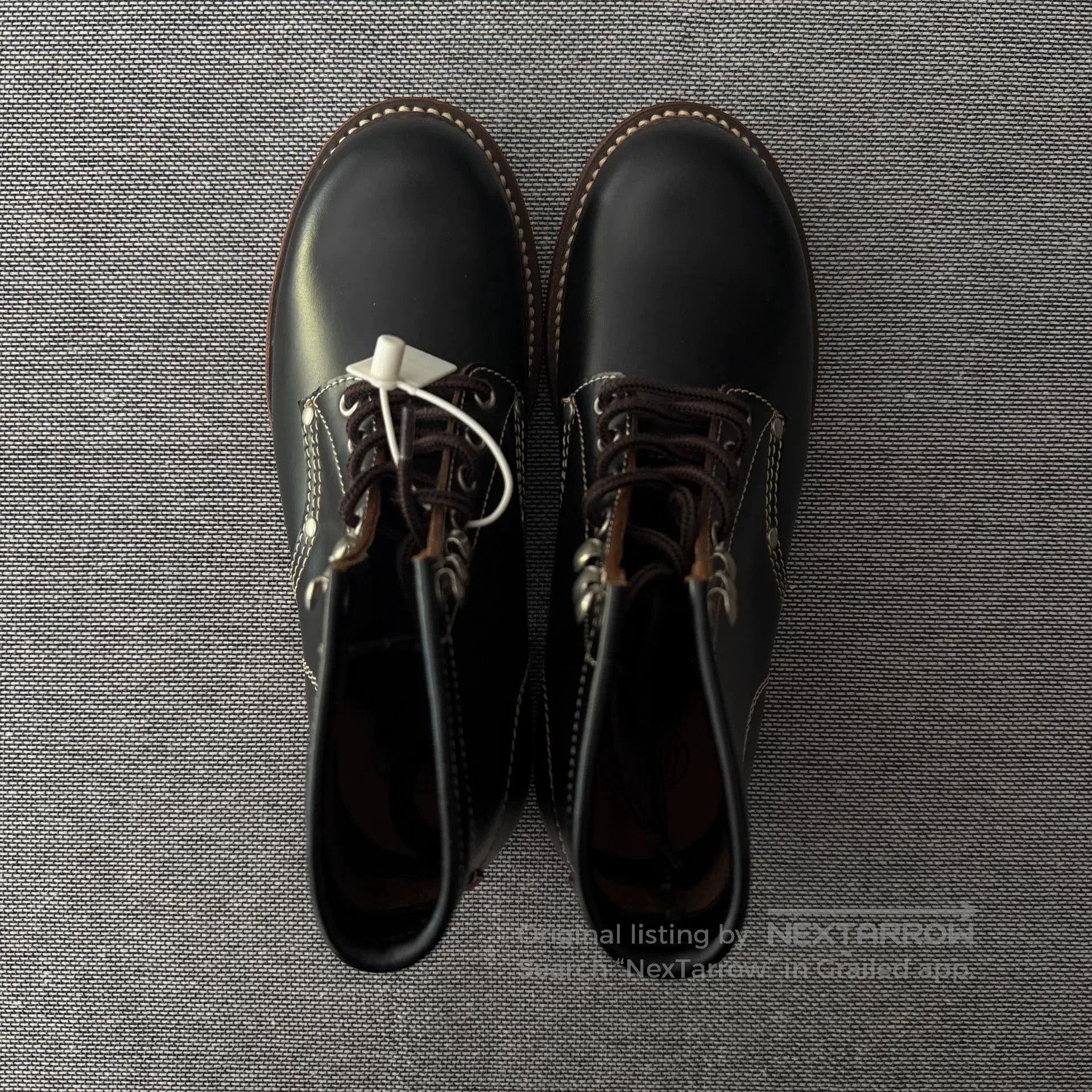 TOYS McCOY Toys McCoy 7E Leather Railroad Boots. Size US 7 / EU 40 - 7 Thumbnail