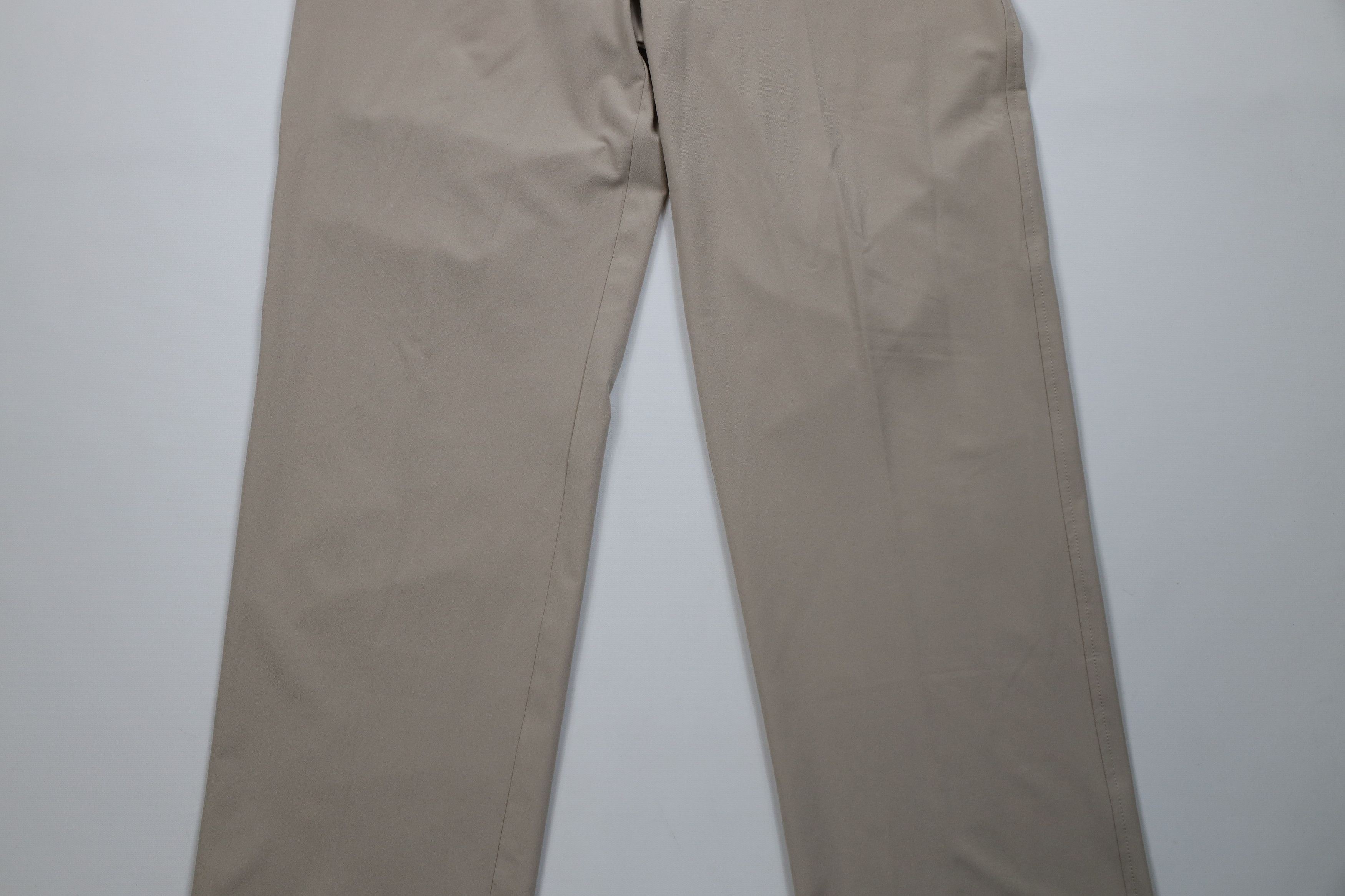 Footjoy FootJoy Wide Leg Golfing Golf Chino Pants Trousers Beige Size US 35 - 3 Thumbnail