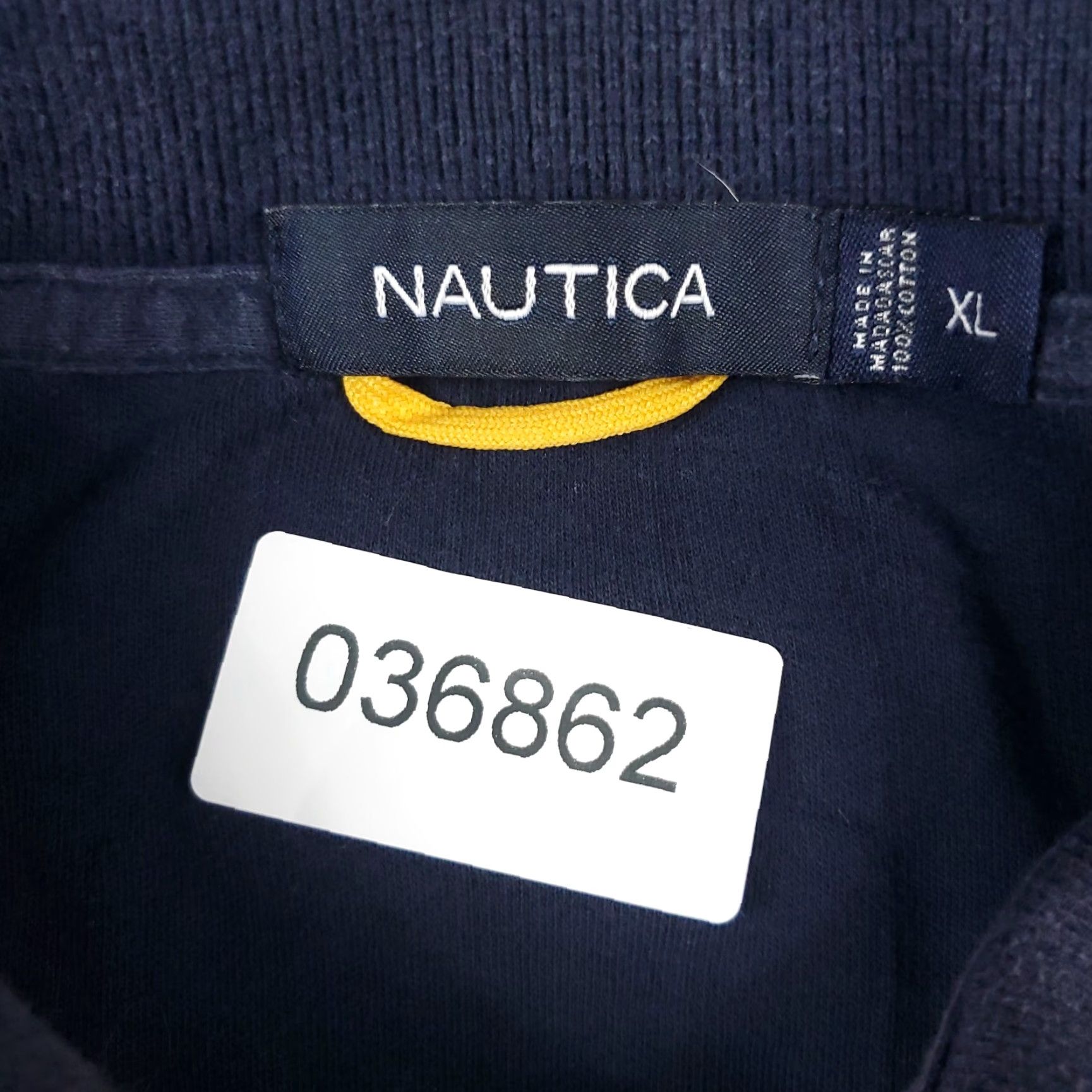 Nautica Nautica Polo Shirt Mens XL Blue Solid Short Sleeve Button Collar Classic Preppy Sports Logo Casual Shirt Mens XL Blue Size US XL / EU 56 / 4 - 7 Thumbnail
