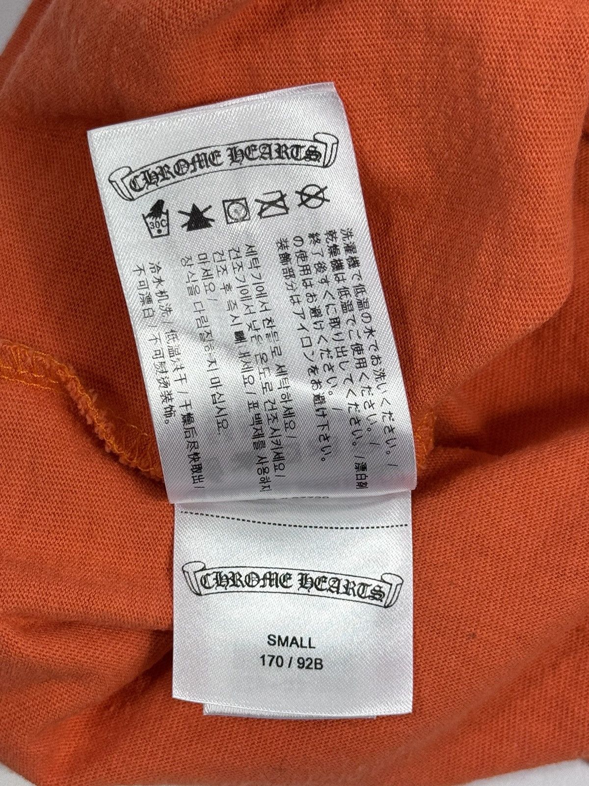 Chrome Hearts LOGO DAGGER PRINT LONG SLEEVE T-SHIRT Size US S / EU 44-46 / 1 - 8 Thumbnail