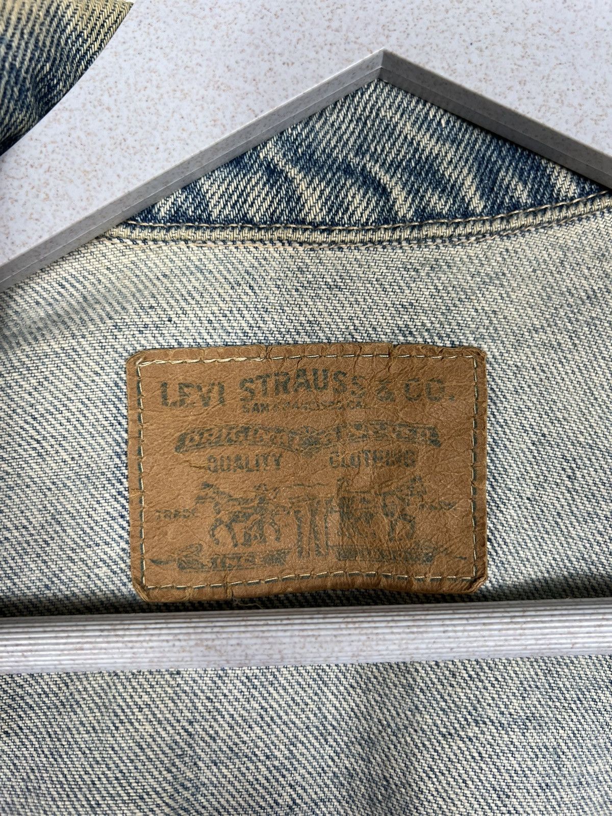 Levi's × Levi's Made & Crafted × Levi's Vintage Clothing 🔥 VINTAGE LEVIS DYED TRUCKER JACKET Size US M / EU 48-50 / 2 - 12 Thumbnail