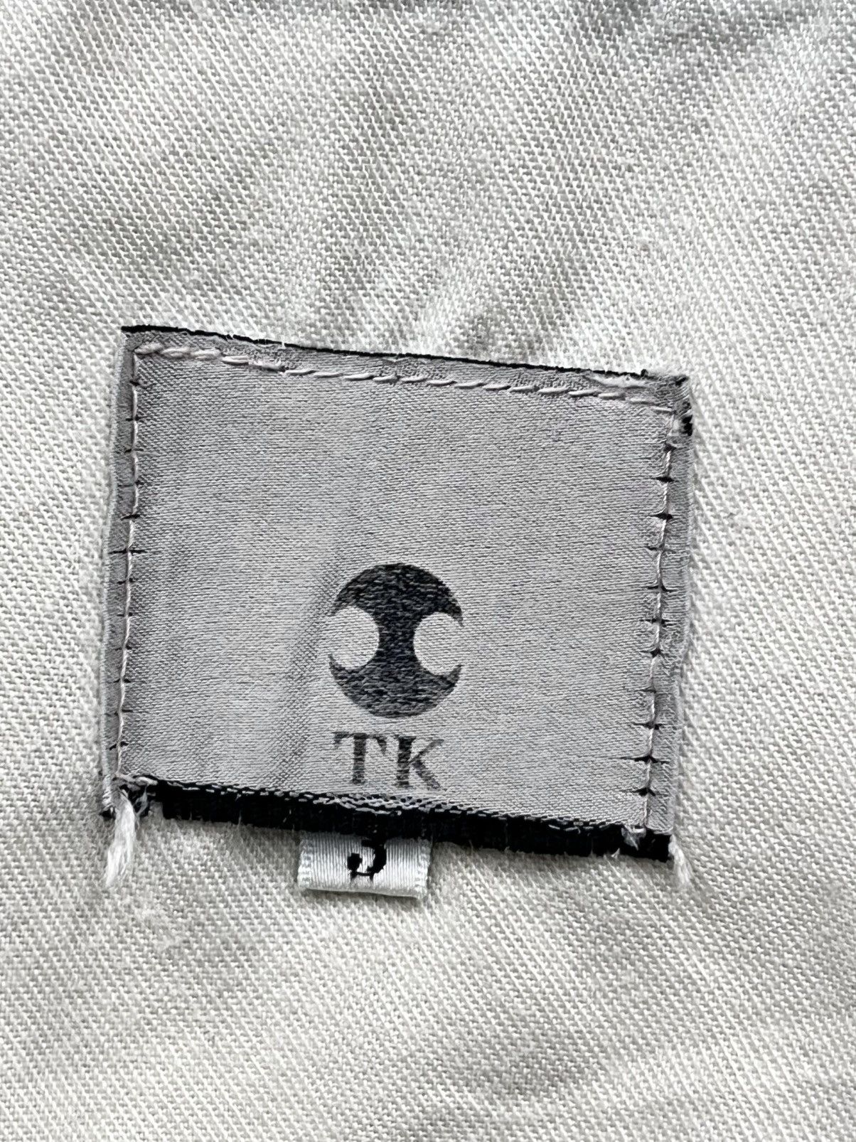 Takeo Kikuchi Vintage TAKEO KIKUCHI Grunge Patch Ripped Slim Fit LGB Style Size US 31 - 15 Thumbnail