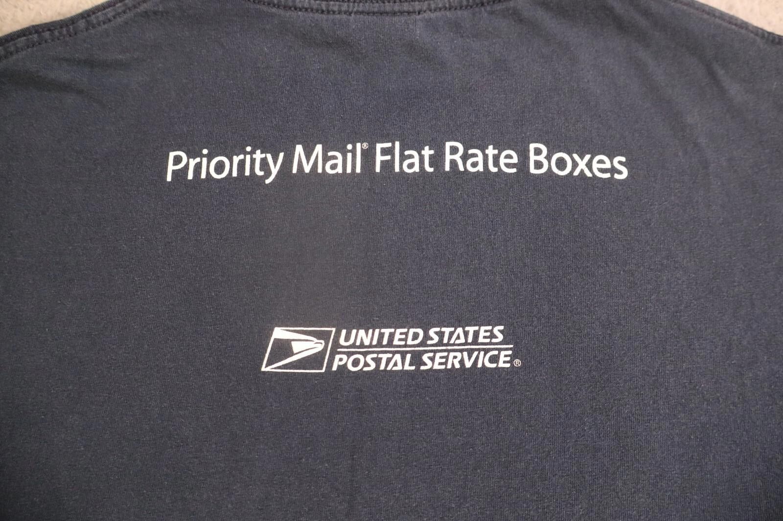 Marina Rinaldi US Post Office Blue Shirt Large Simpler Way To Ship Made USA Size US L / EU 52-54 / 3 - 8 Thumbnail