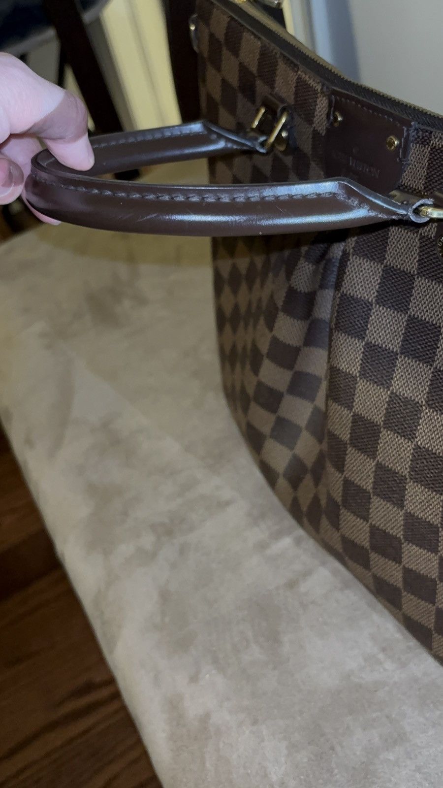 Louis Vuitton Louis Vuitton PM Damier Ebene Siena Canvas GHW Size ONE SIZE - 12 Thumbnail