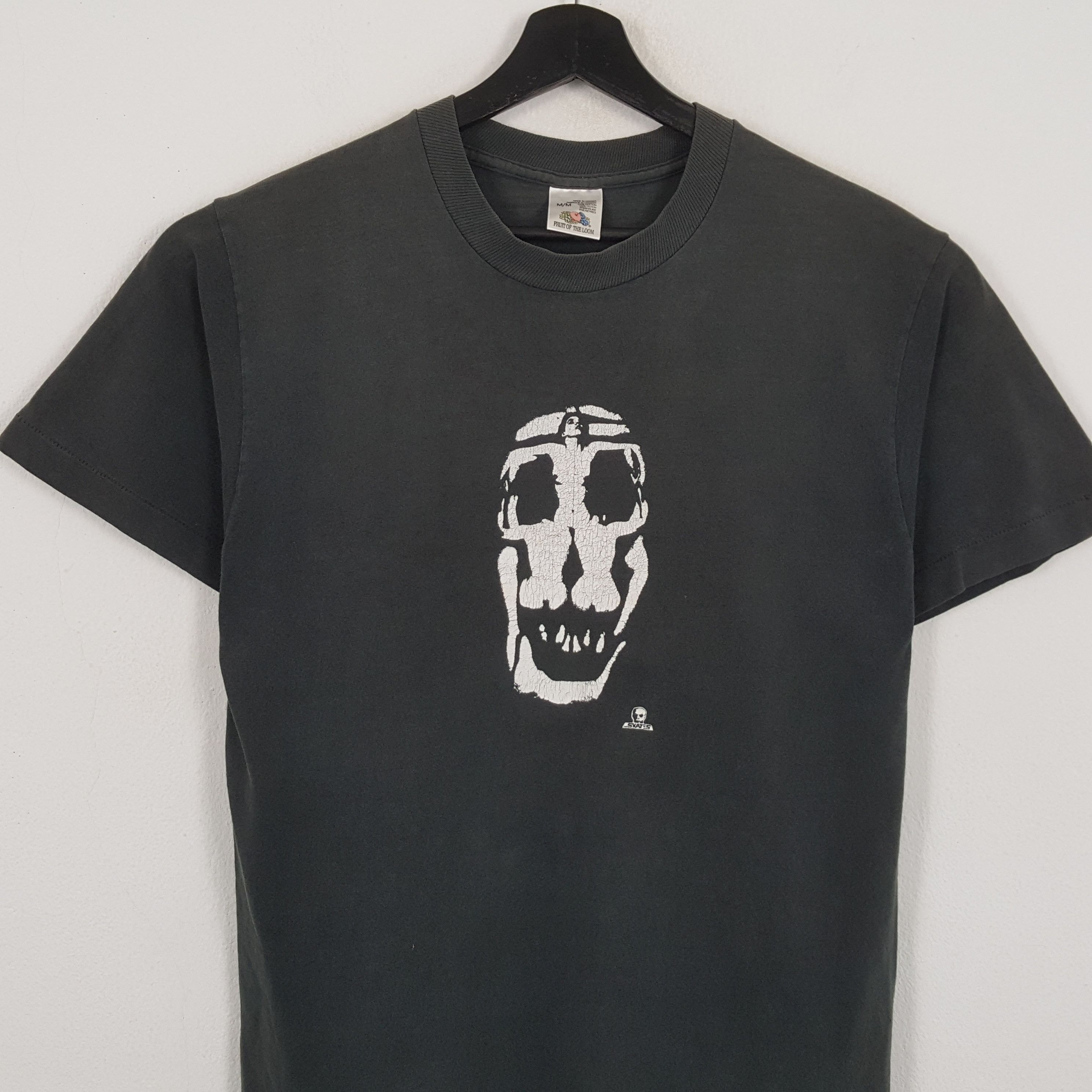 Vintage SKATES Streetwear Skateboard Style Vintage Tshirt Size US M / EU 48-50 / 2 - 2 Thumbnail