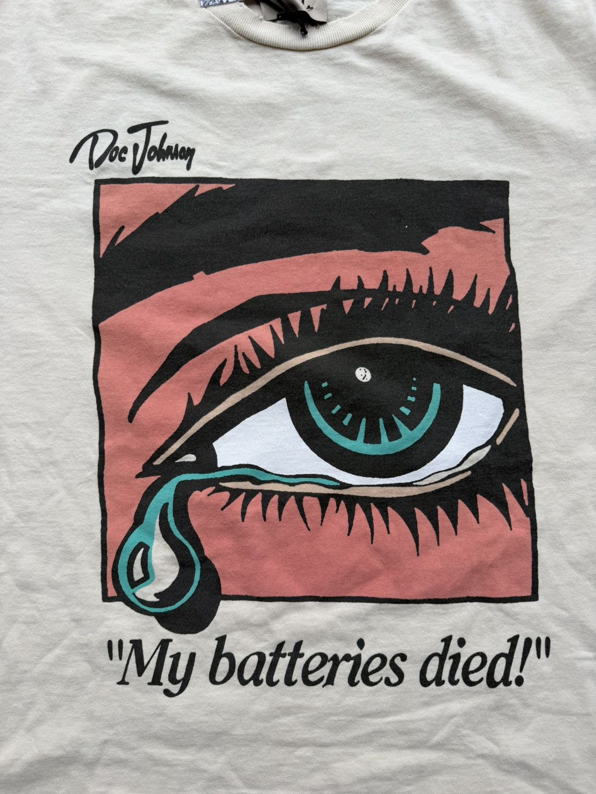 Gallery Dept. Gallery Dept. Dead Batteries T-Shirt – Cream – NWT Large Size US L / EU 52-54 / 3 - 3 Thumbnail