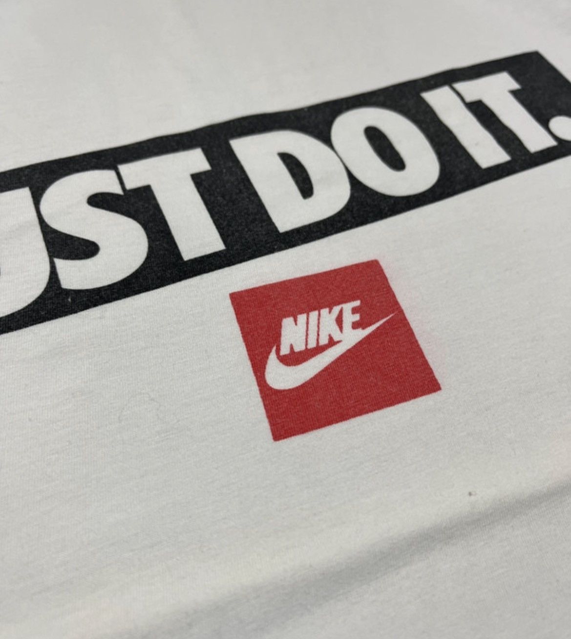 Nike Vintage Nike Just Do It T Shirt XL Made in Greece Size US XL / EU 56 / 4 - 2 Thumbnail