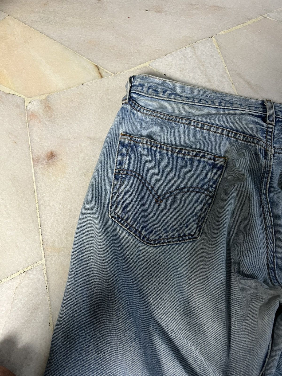 Levi's 💥LIMITED EDITION💥VINTAGE 90’S LEVIS 501XX DISTRESSED JEANS Size US 34 / EU 50 - 11 Thumbnail