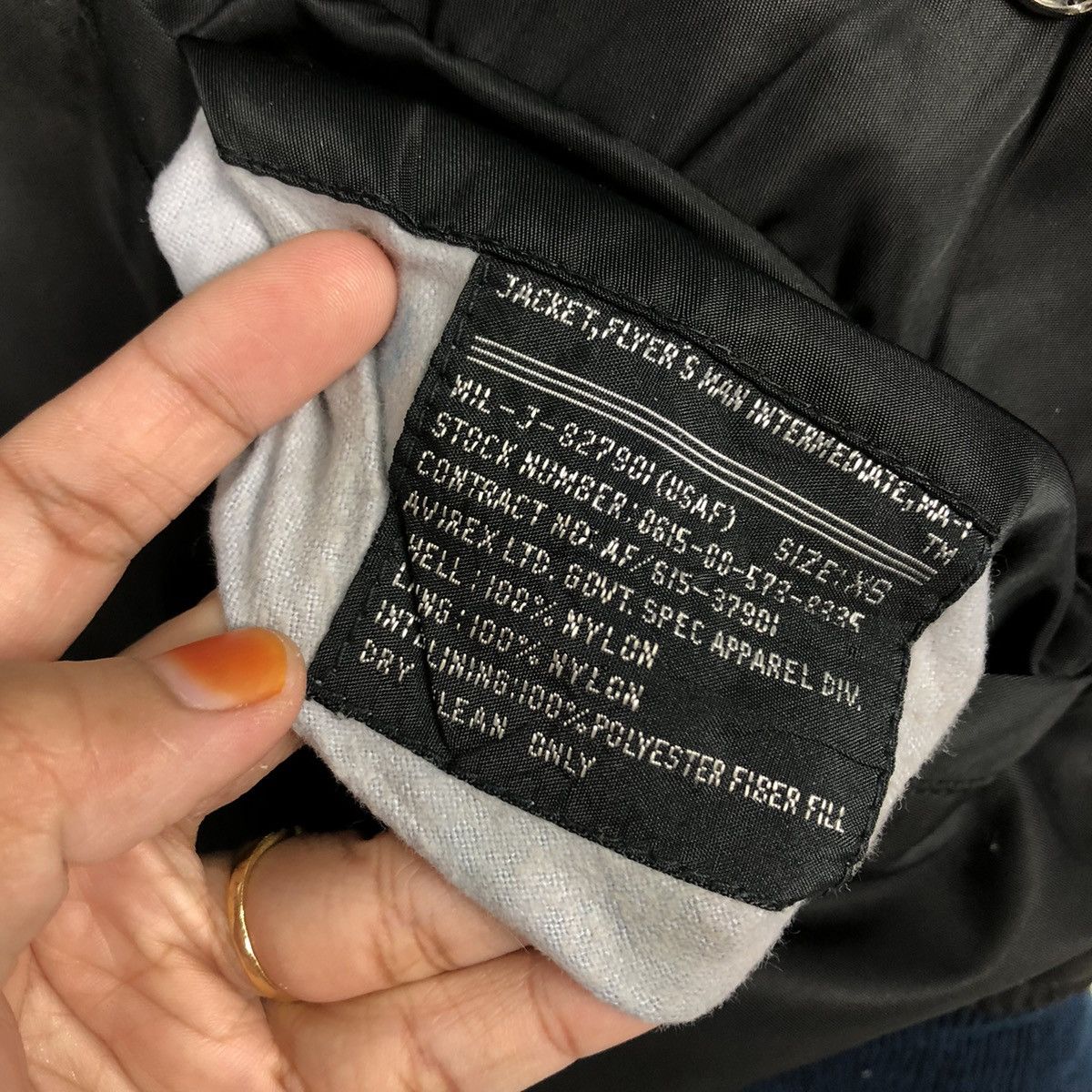 Avirex 📌Vintage Ma-1 Bomber Jacket Fly Military Avirex Big Logo Size US XS / EU 42 / 0 - 23 Thumbnail