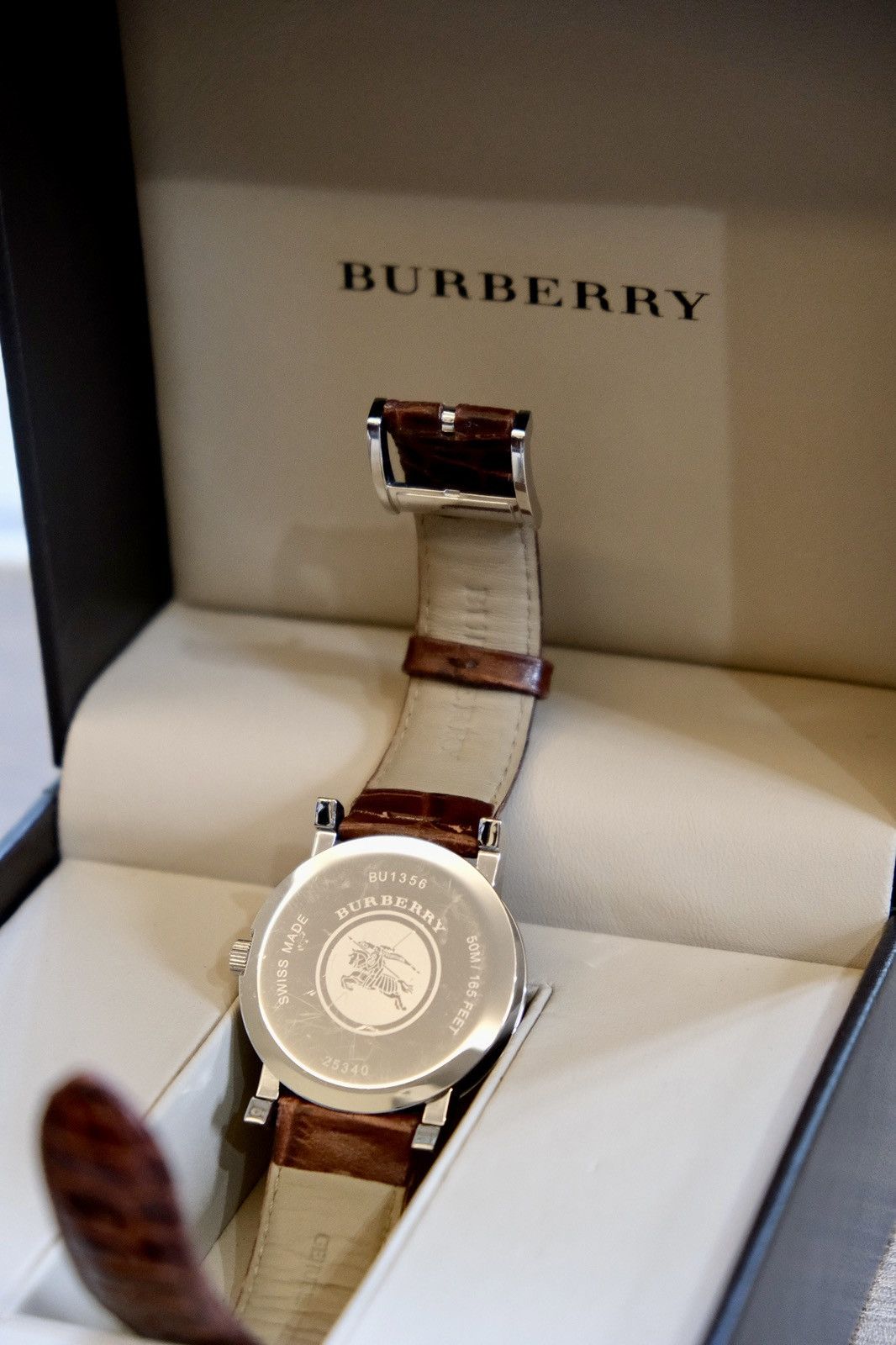 Burberry Burberry BU1356 Swiss Made Watch Size 40 - 4 Thumbnail