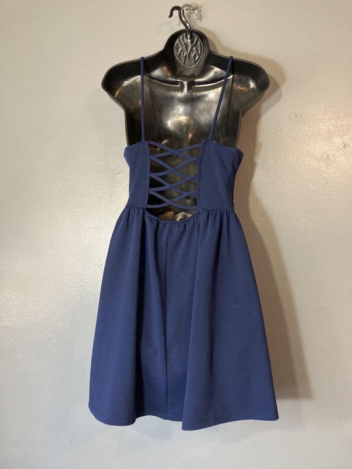 Other Trac navy blue sleeveless mini dress Size M / US 6-8 / IT 42-44 - 5 Thumbnail