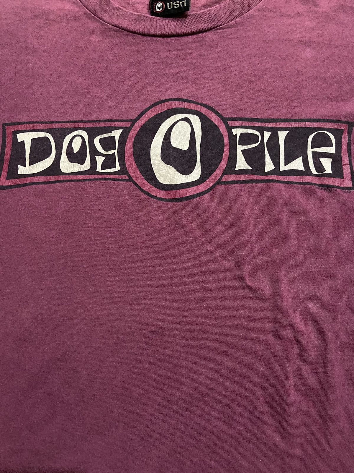 Powell Peralta × Vintage 90s Vintage Dogpile Skateboard Shirt Size US L / EU 52-54 / 3 - 4 Thumbnail