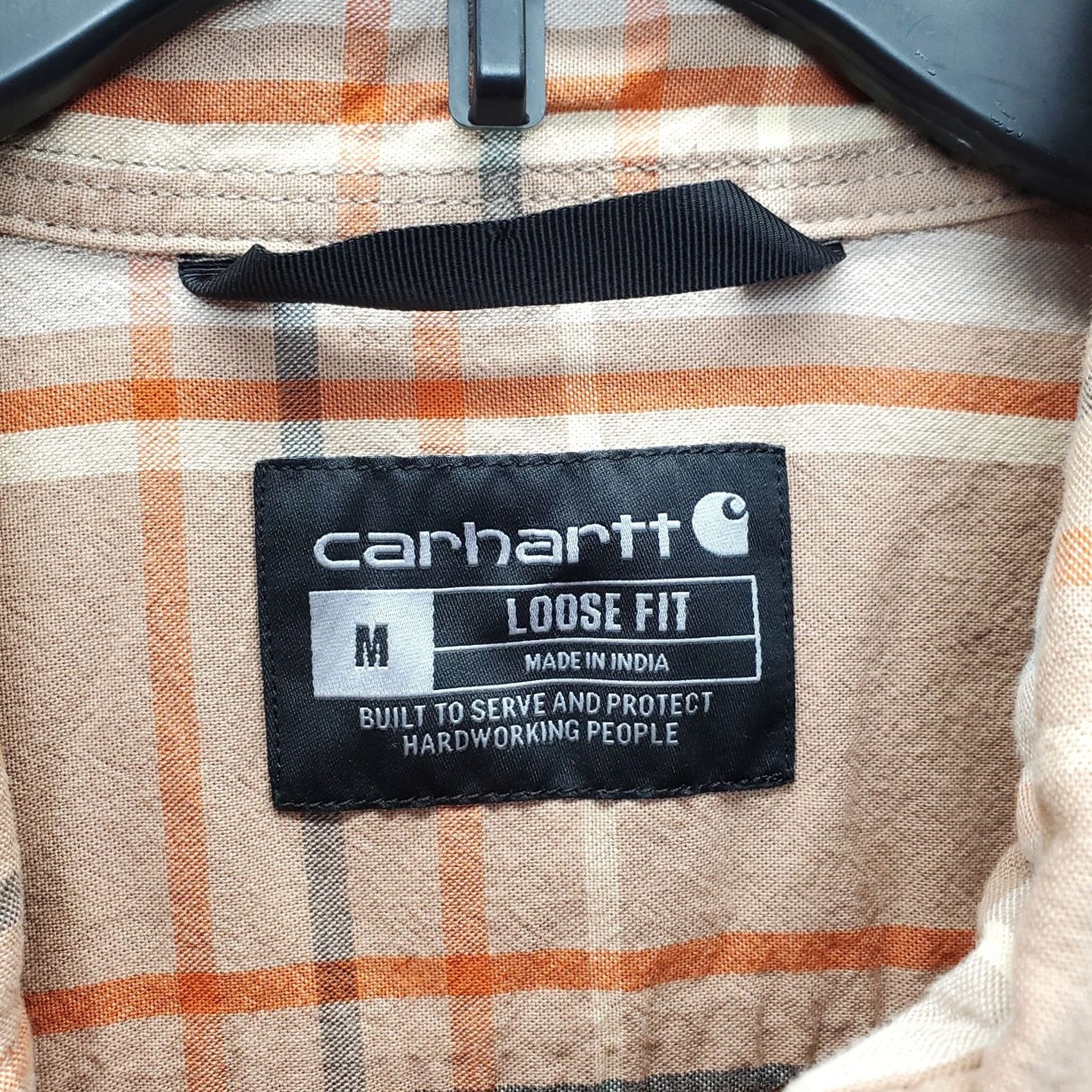 Carhartt Carhartt Mens Shirt Multicolor Plaid Short Sleeve Button Down Loose Fit XS? Size US M / EU 48-50 / 2 - 6 Thumbnail