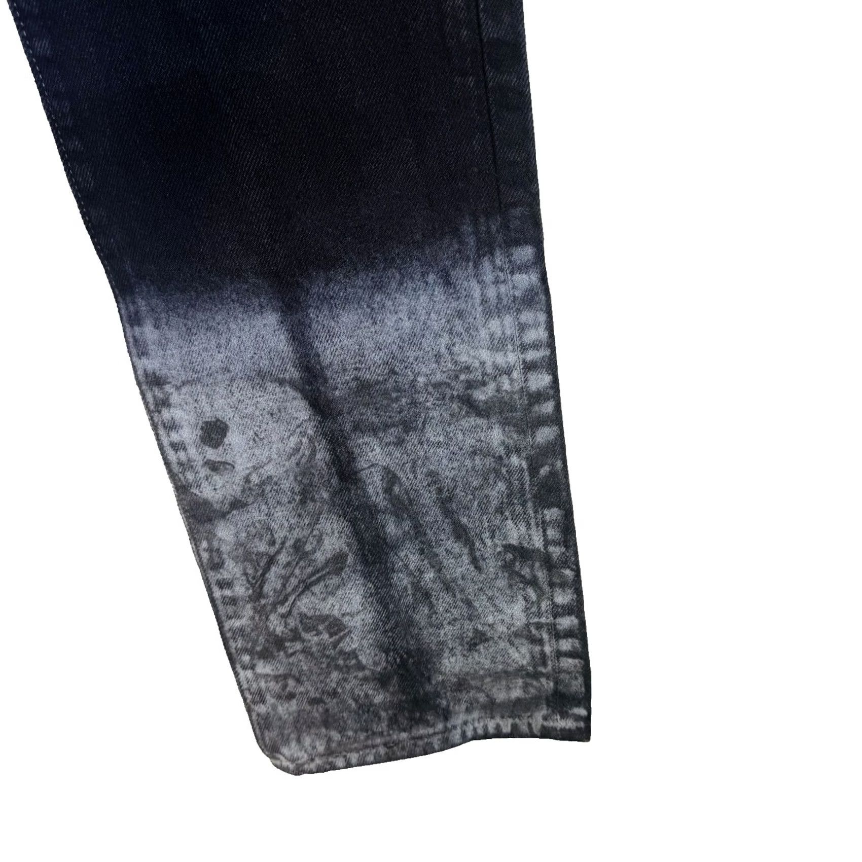Levi's VINTAGE Levi's 501 Jeans Mens 28x32 Black Acid Wash Straight Denim Button Fly 90s Size US 28 / EU 44 - 2 Thumbnail