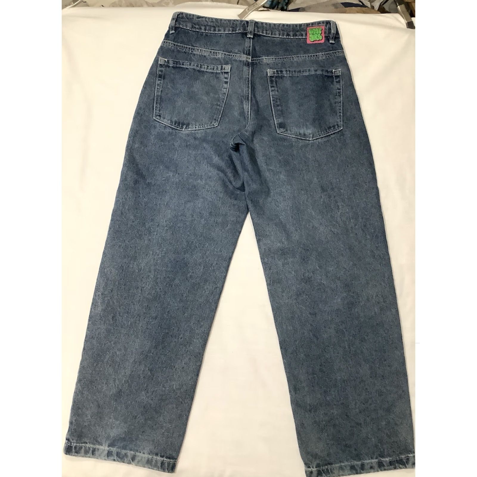 Empyre VINTAGE Empyre Jeans Blue Size 8 Womens Straight Leg Denim 90s Skater Mid Rise Jeans Women Size 30" / US 8 / IT 44 - 2 Thumbnail