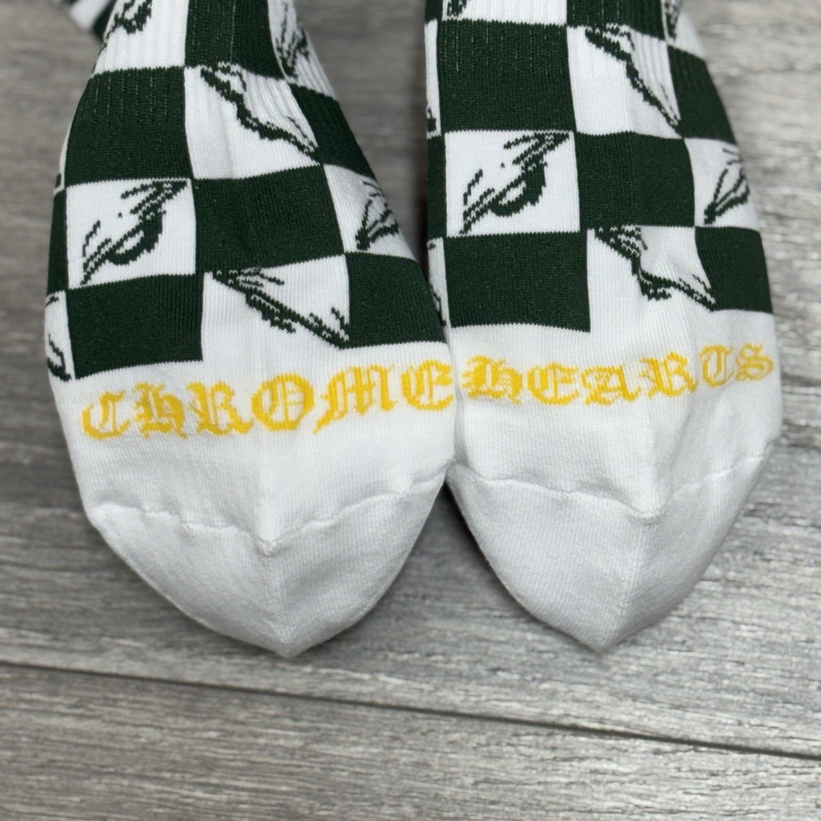 Chrome Hearts Chrome Hearts Matty Boy 99 Eye Socks ' Green ' | NEW! Size ONE SIZE - 5 Thumbnail