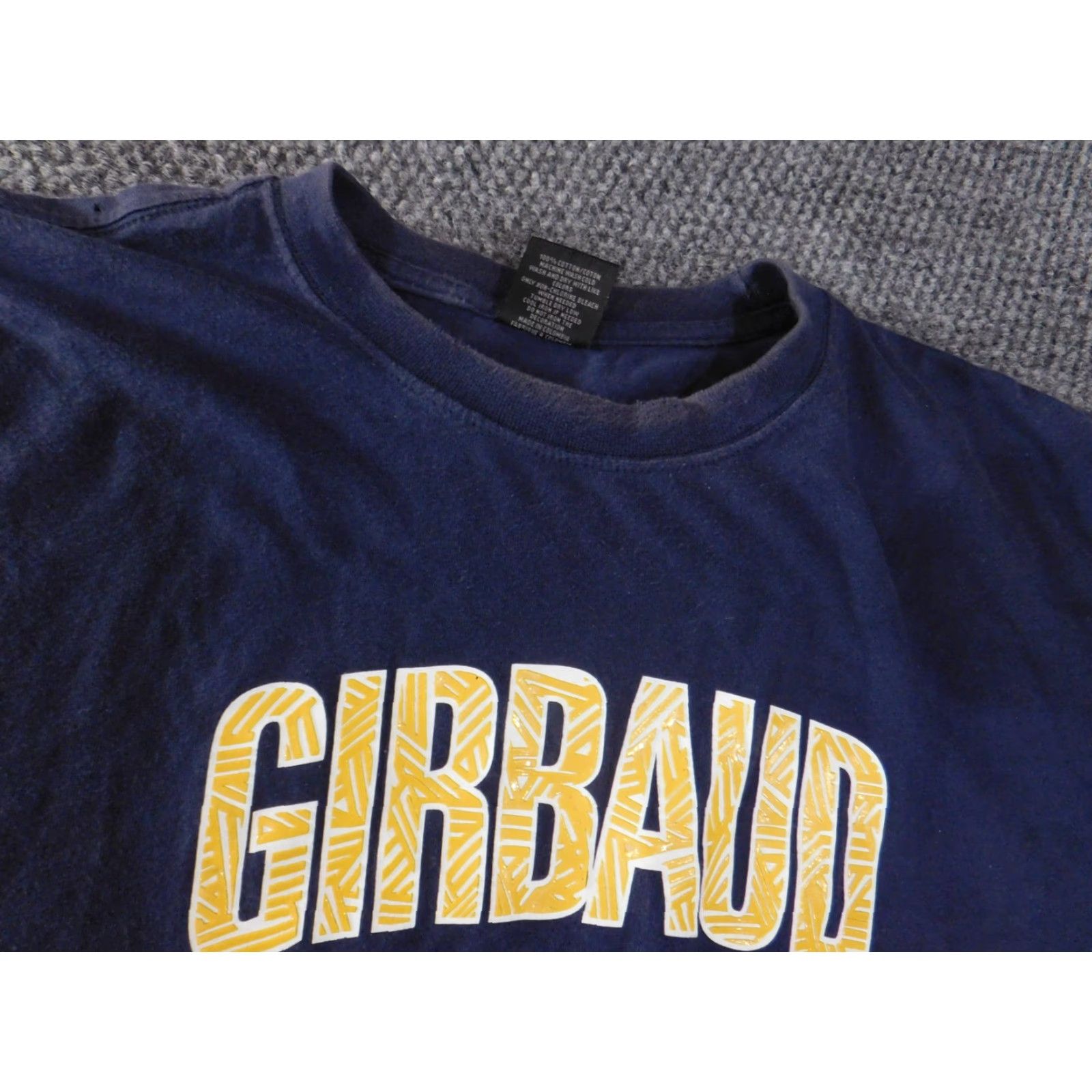 Vintage VINTAGE Marithé François Girbaud Shirt Mens 2XL Crew Neck Graphic Tee 90s Blue Size US XXL / EU 58 / 5 - 6 Thumbnail