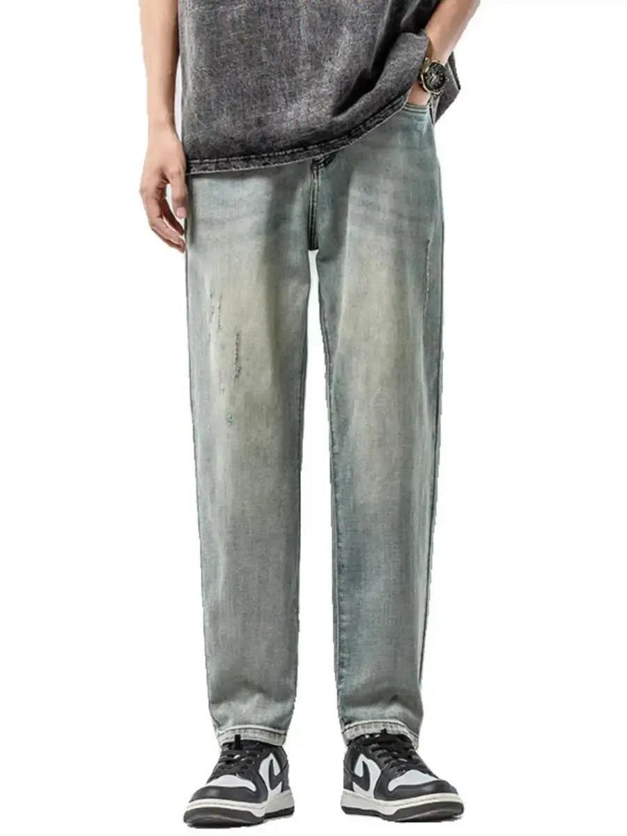 Japanese Brand Loose Embroidered Vintage Casual Jeans Size US 30 / EU 46 - 4 Thumbnail