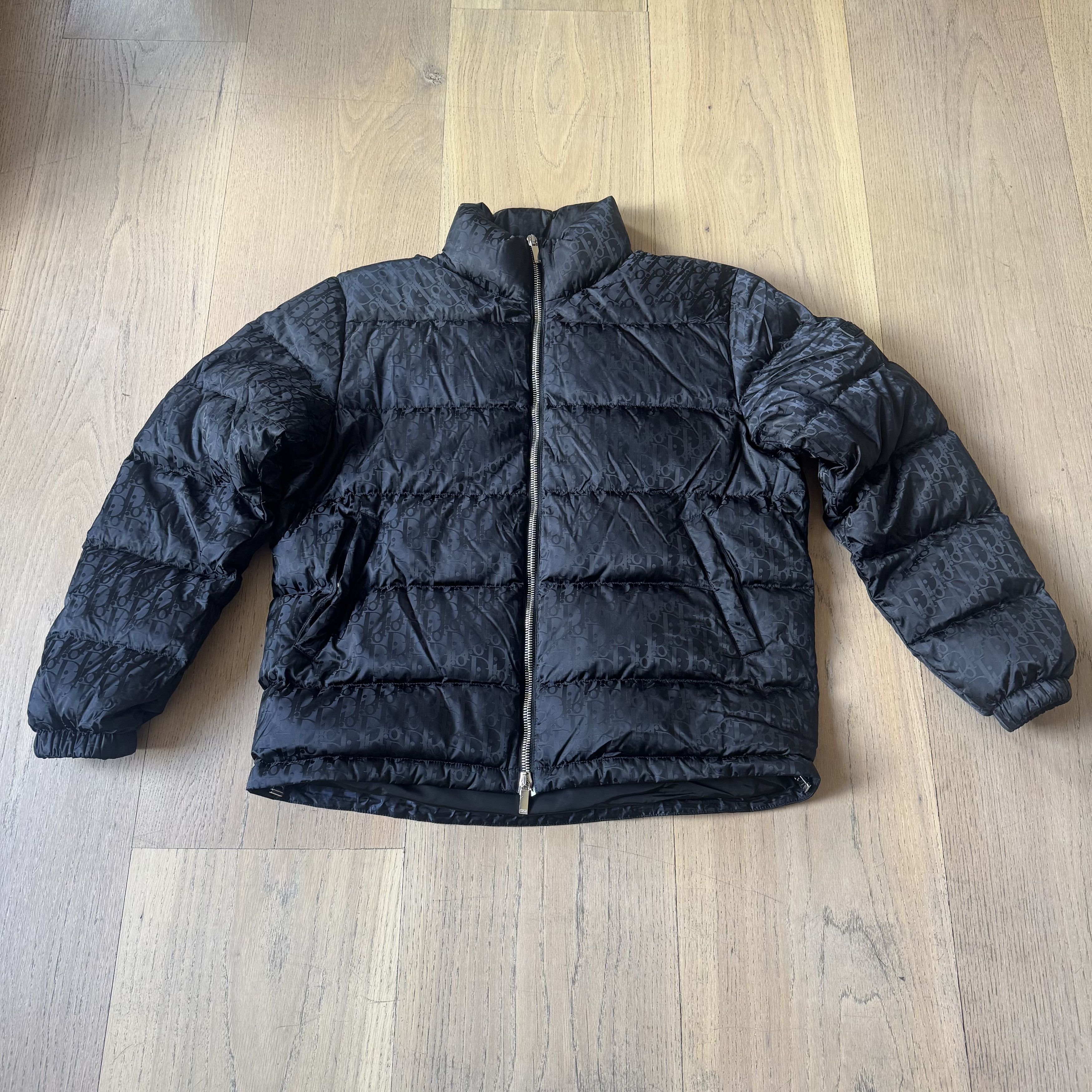 Dior Dior - Oblique Puffer Jacket - Black Technical Jacquard