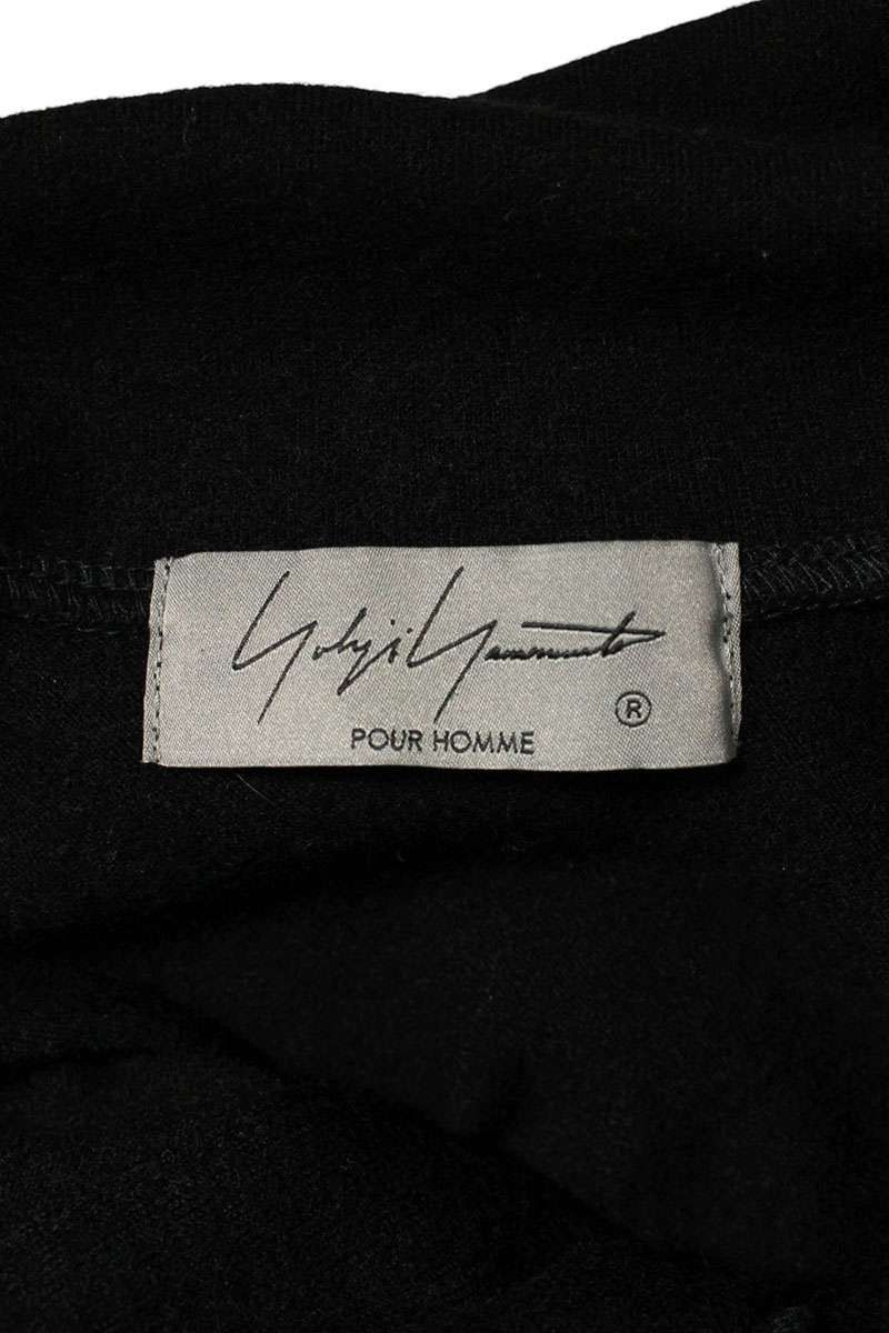 Yohji Yamamoto YOHJI YAMAMOTO POUR HOMME/Neck design wool knit Size US L / EU 52-54 / 3 - 3 Thumbnail